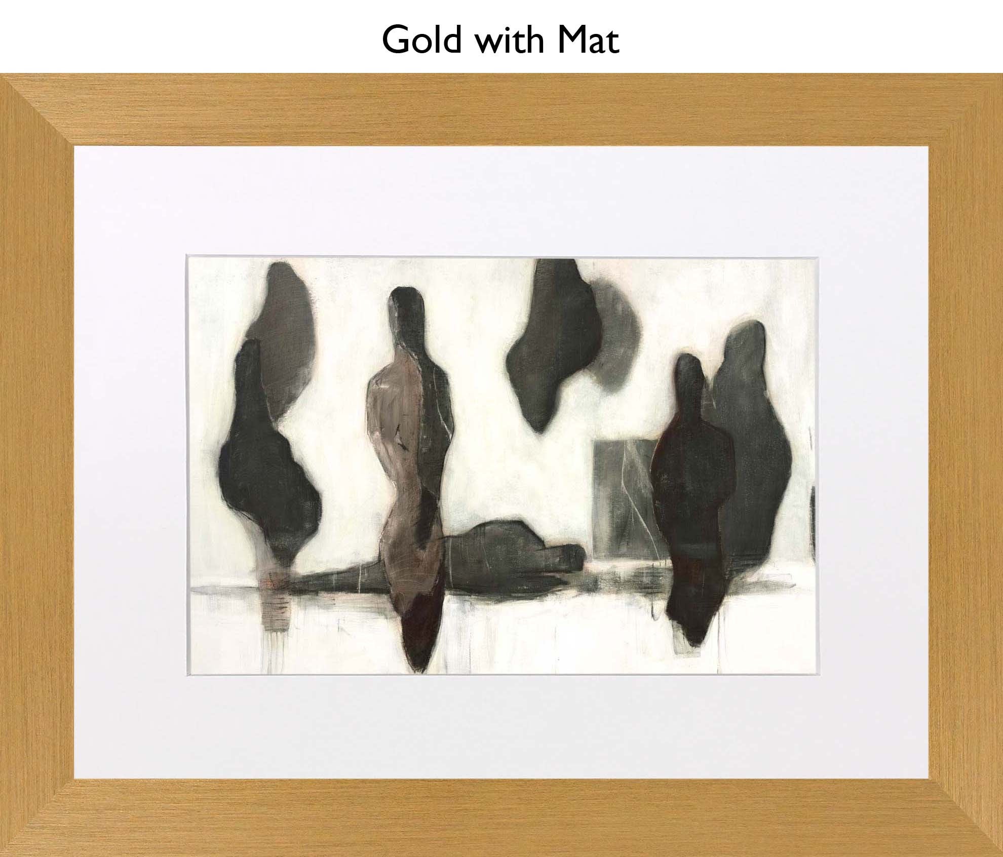Gold With Mat