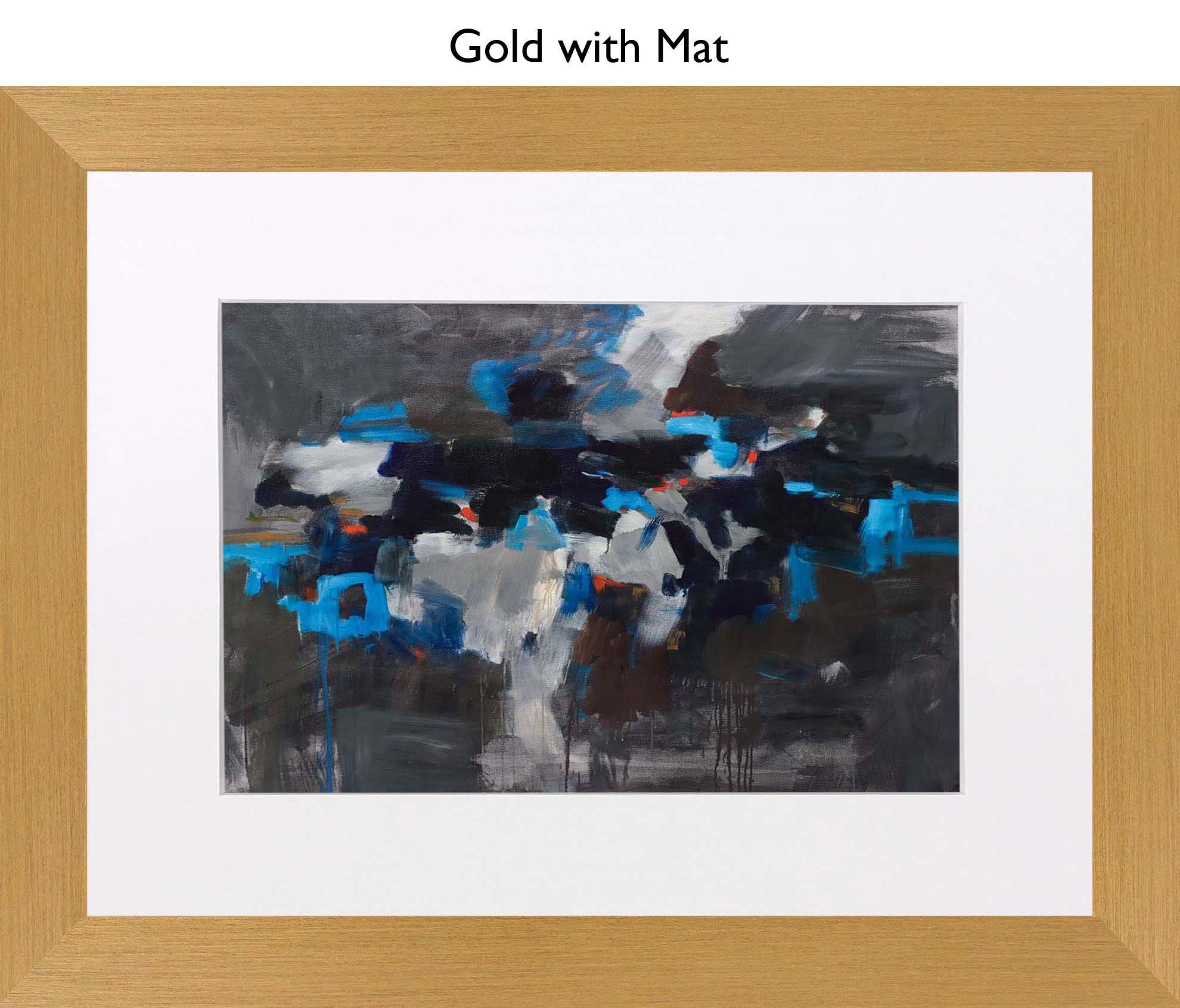 Gold With Mat