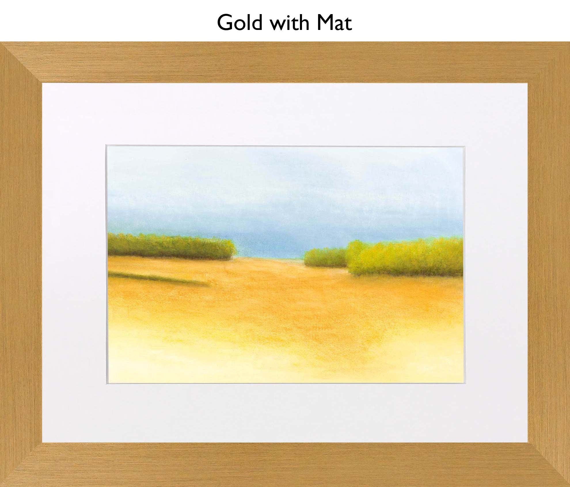 Gold With Mat