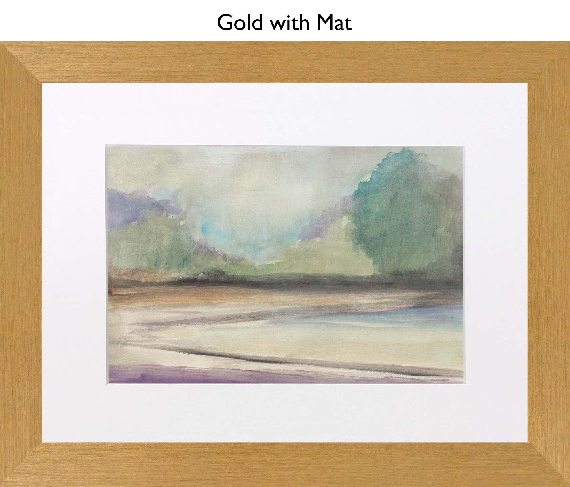 Gold With Mat
