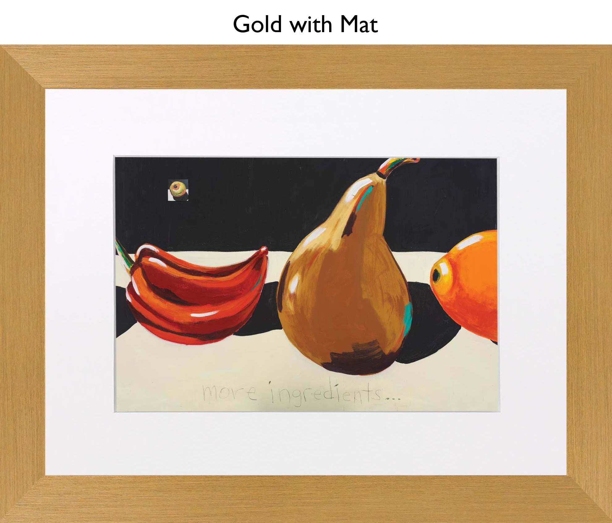 Gold With Mat