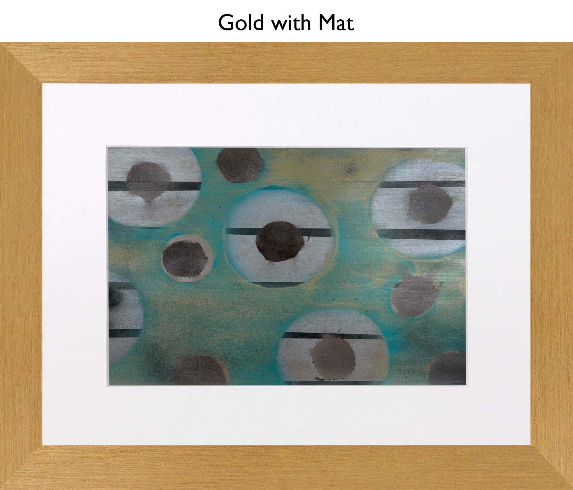 Gold With Mat