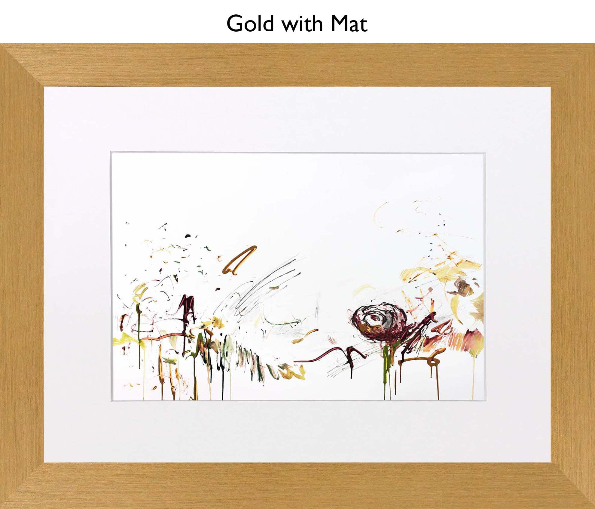 Gold With Mat