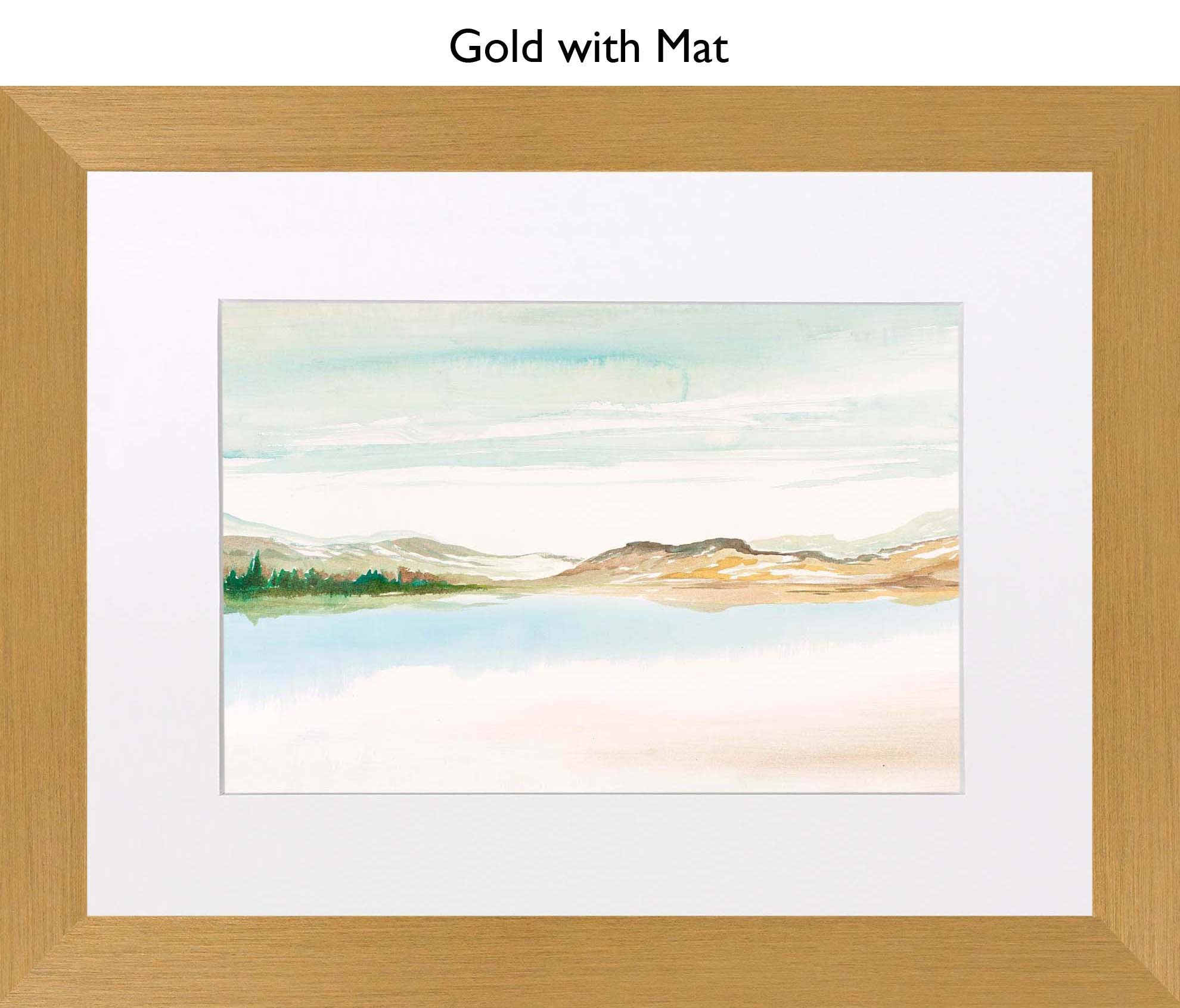 Gold With Mat
