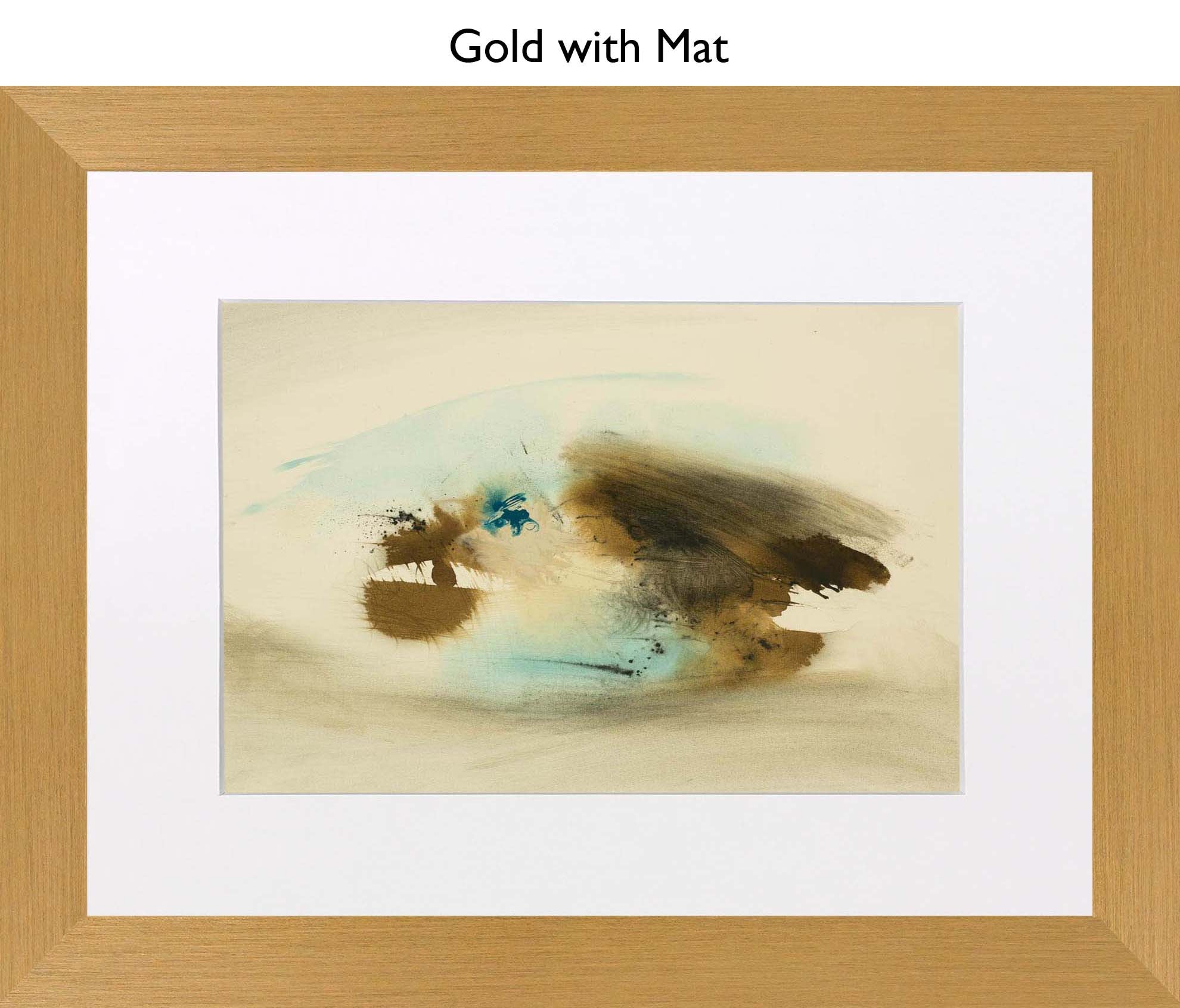Gold With Mat