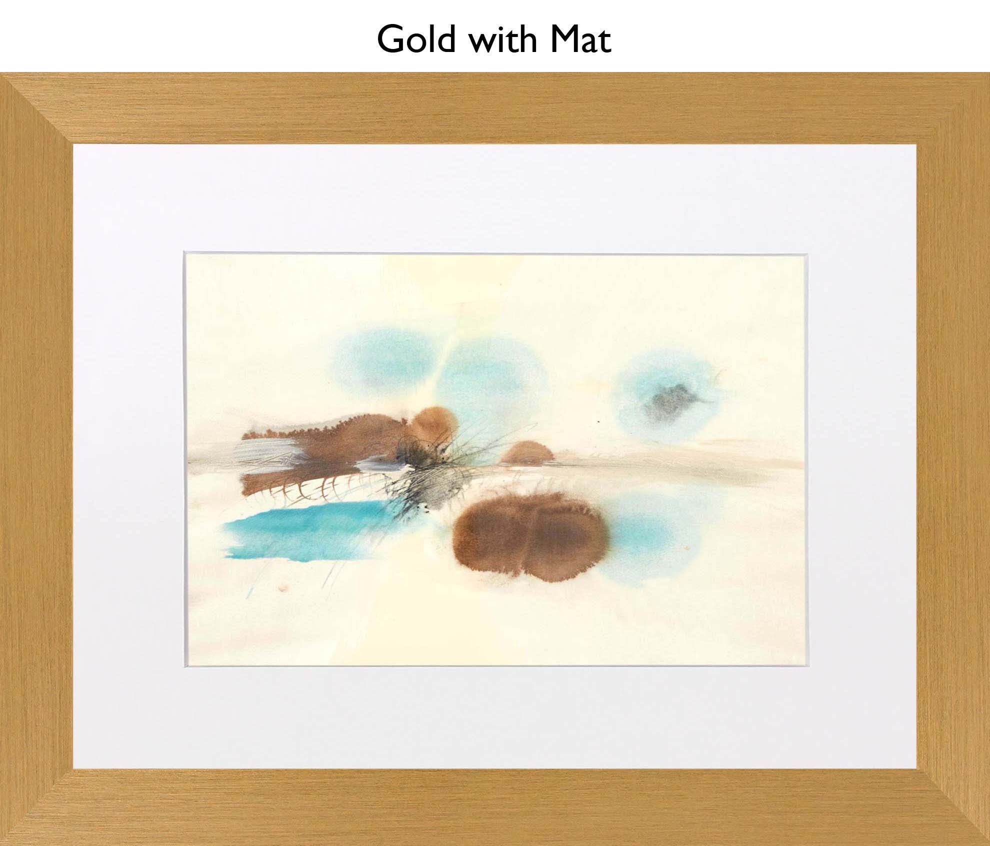 Gold With Mat