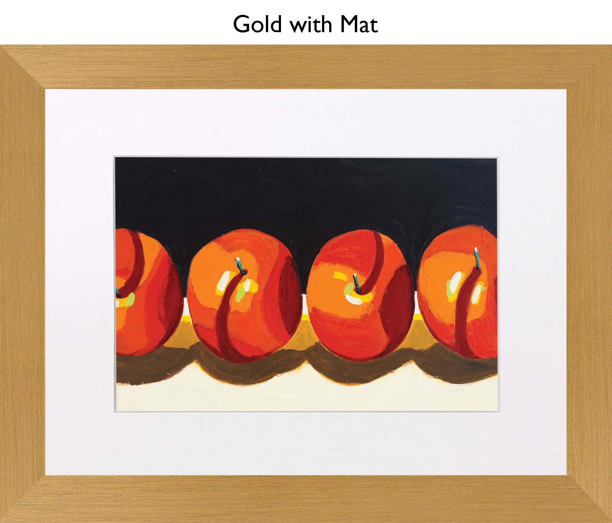 Gold With Mat