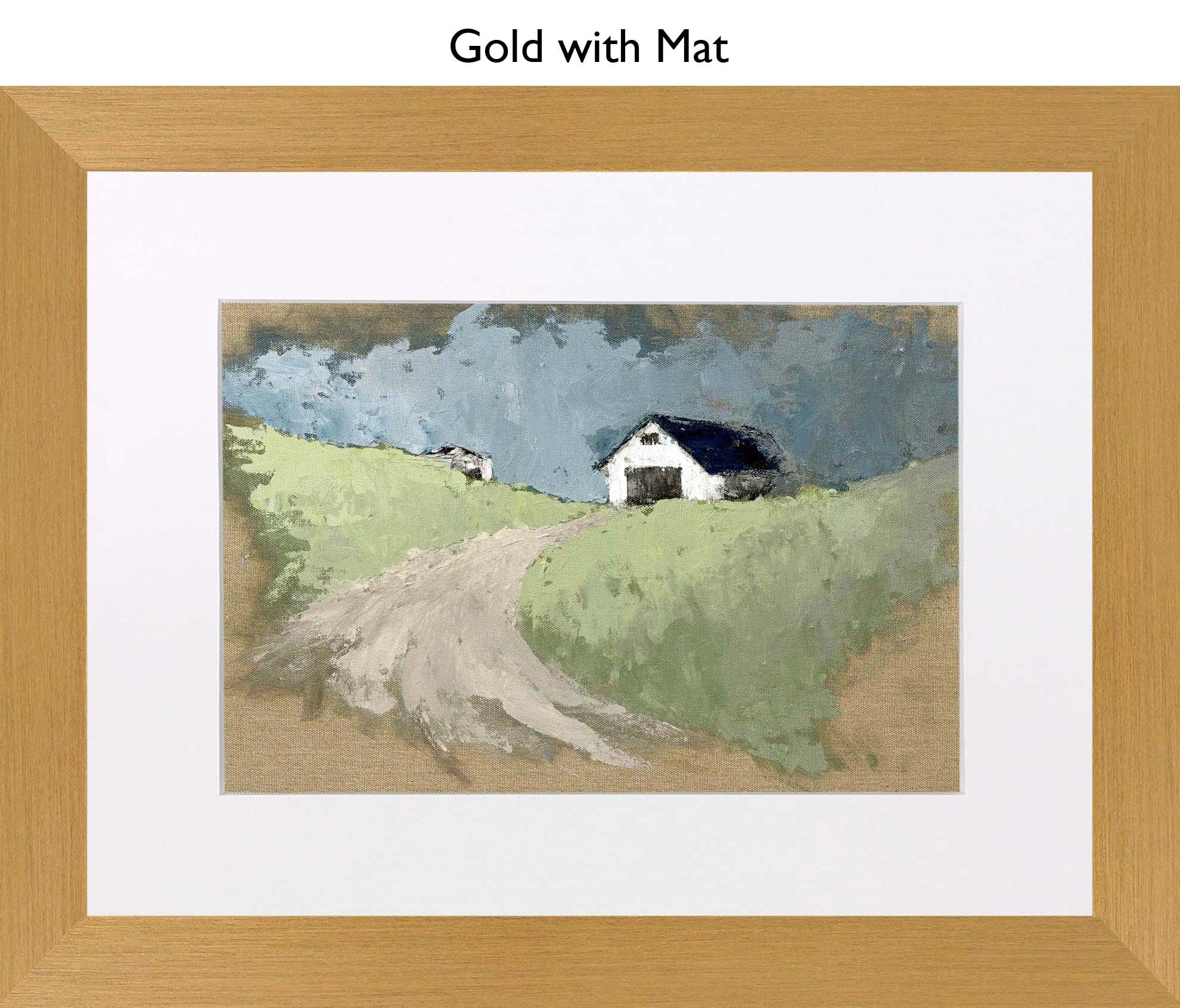 Gold With Mat
