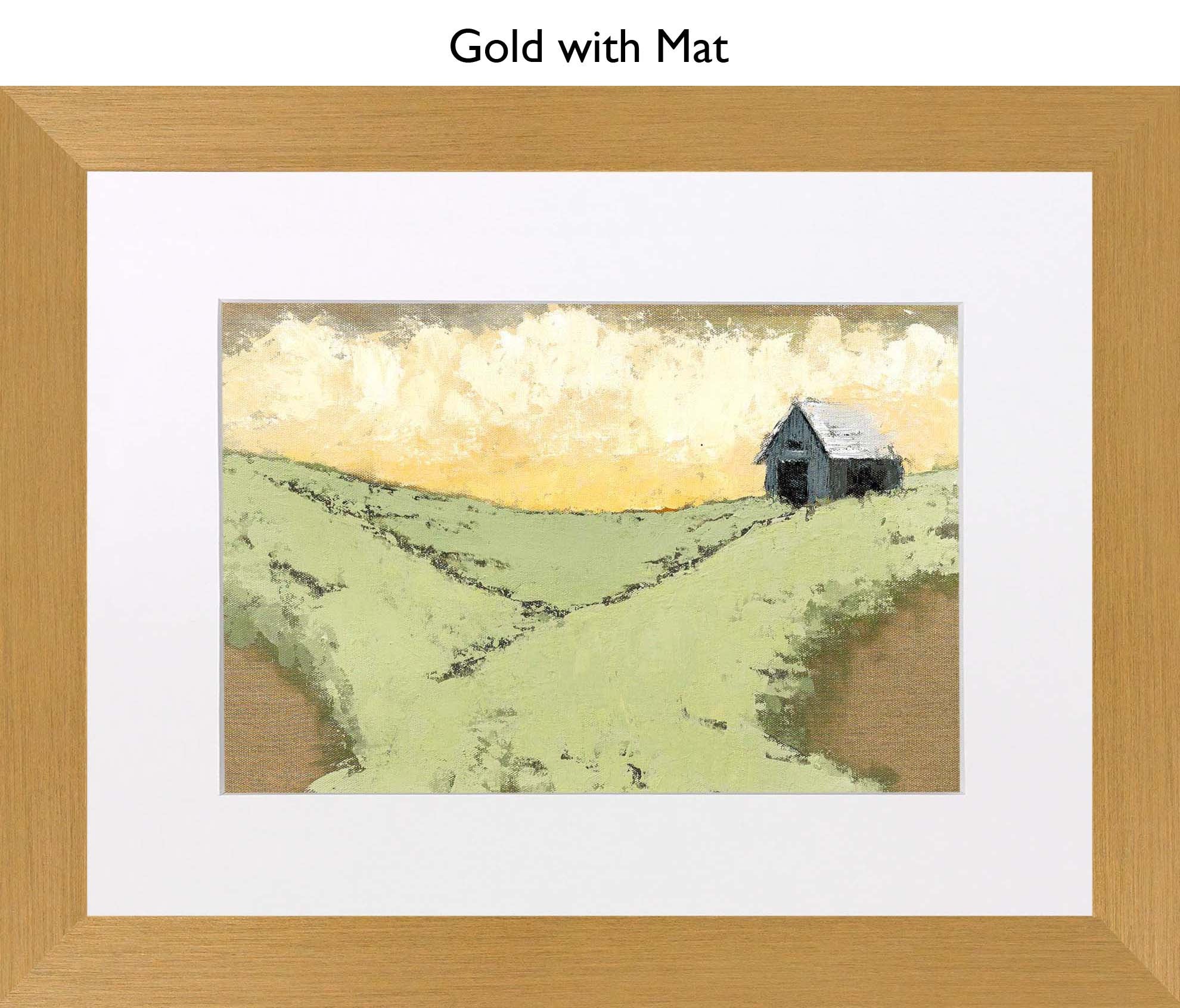 Gold With Mat