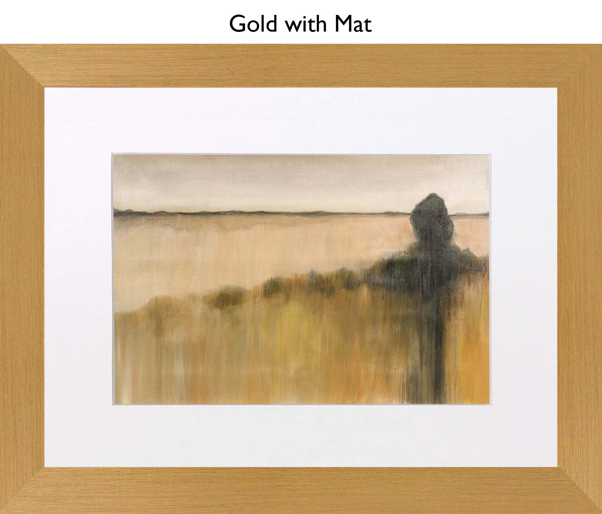 Gold With Mat