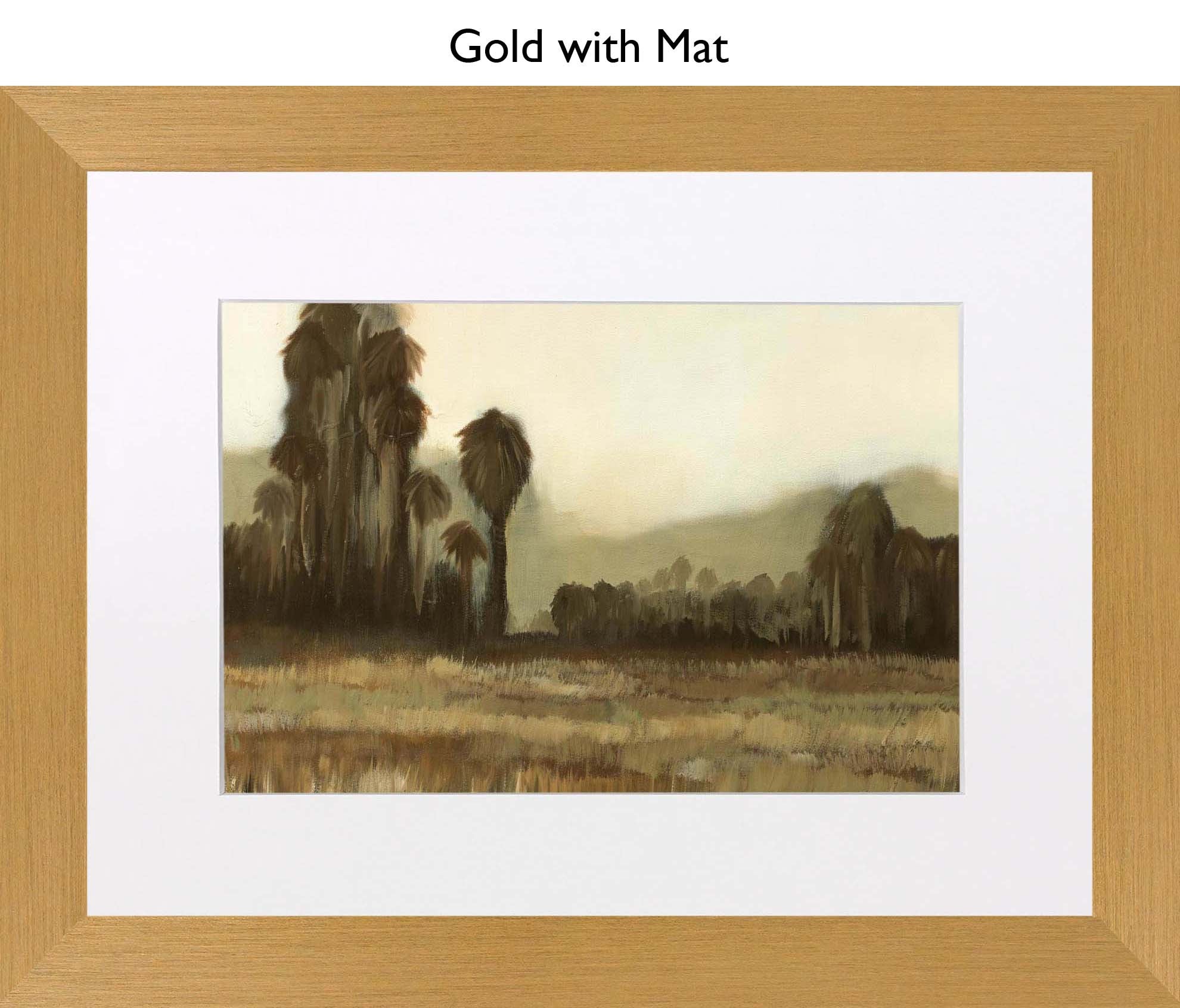 Gold With Mat