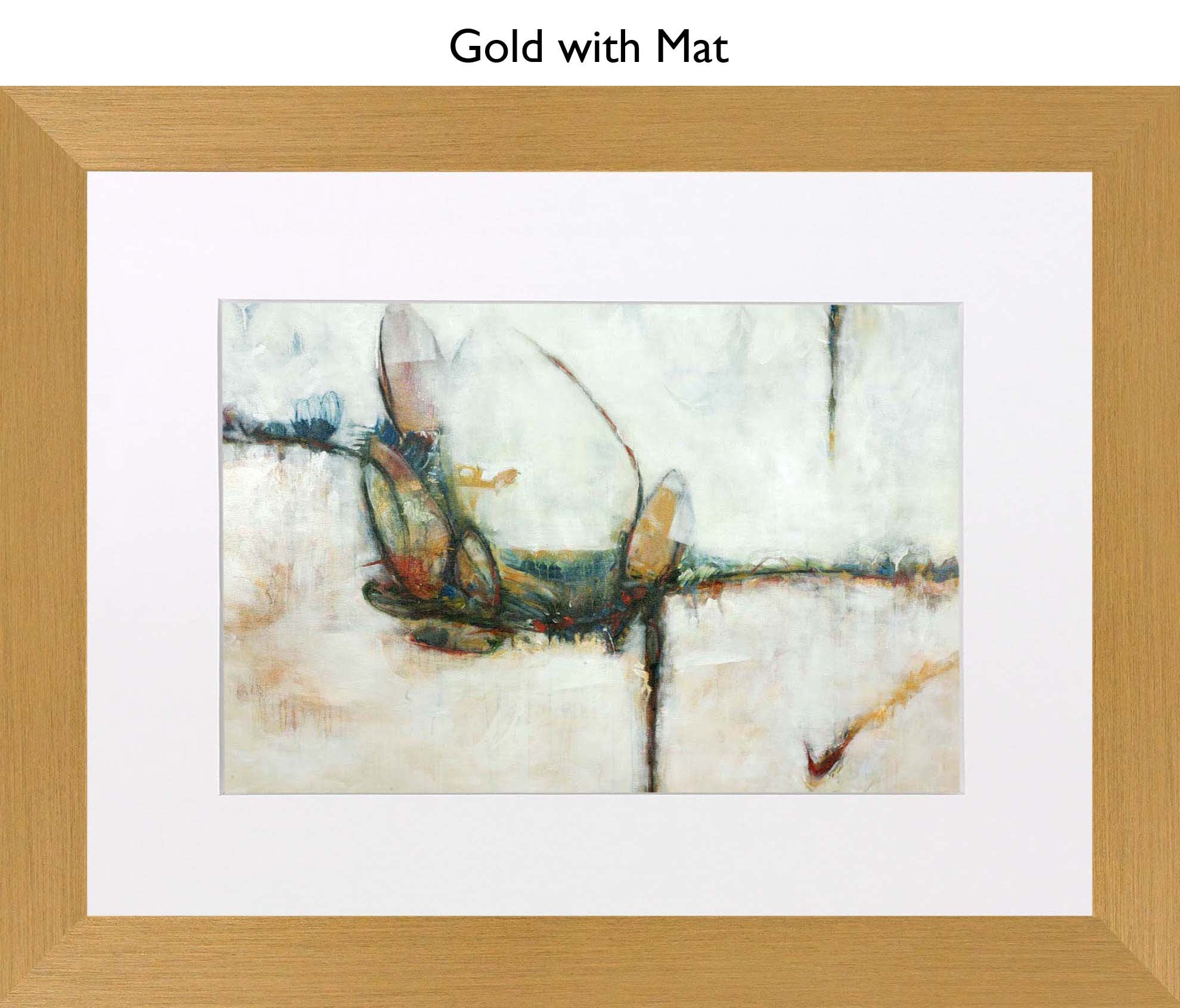 Gold With Mat