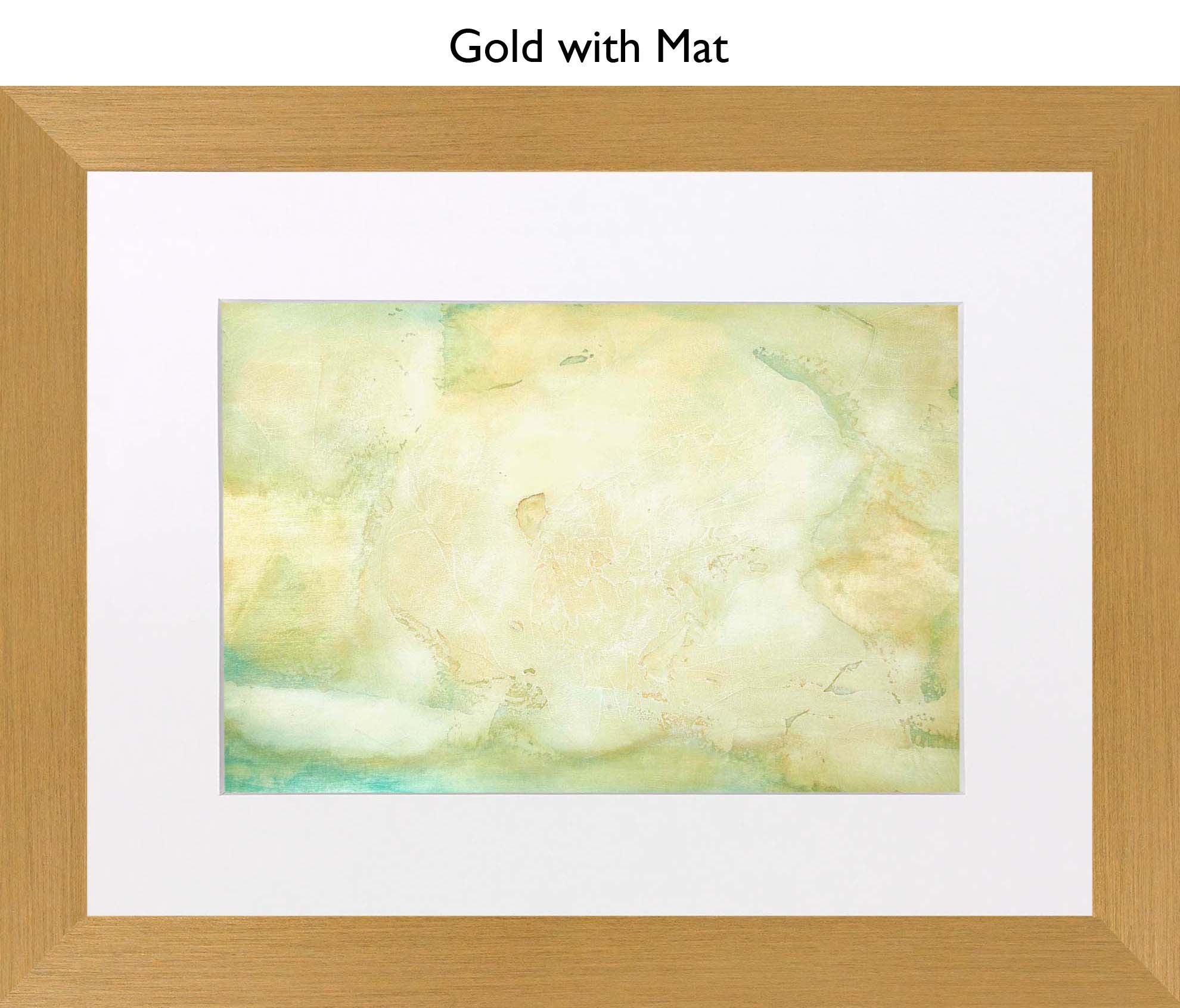 Gold With Mat