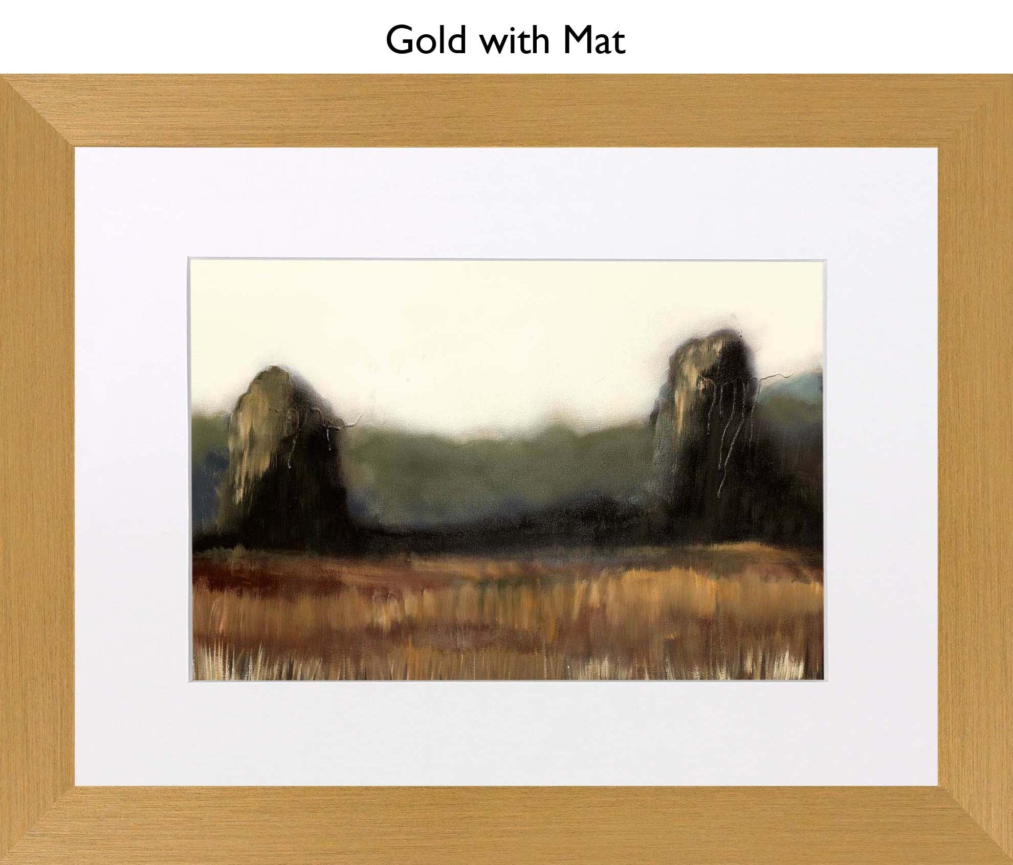 Gold With Mat
