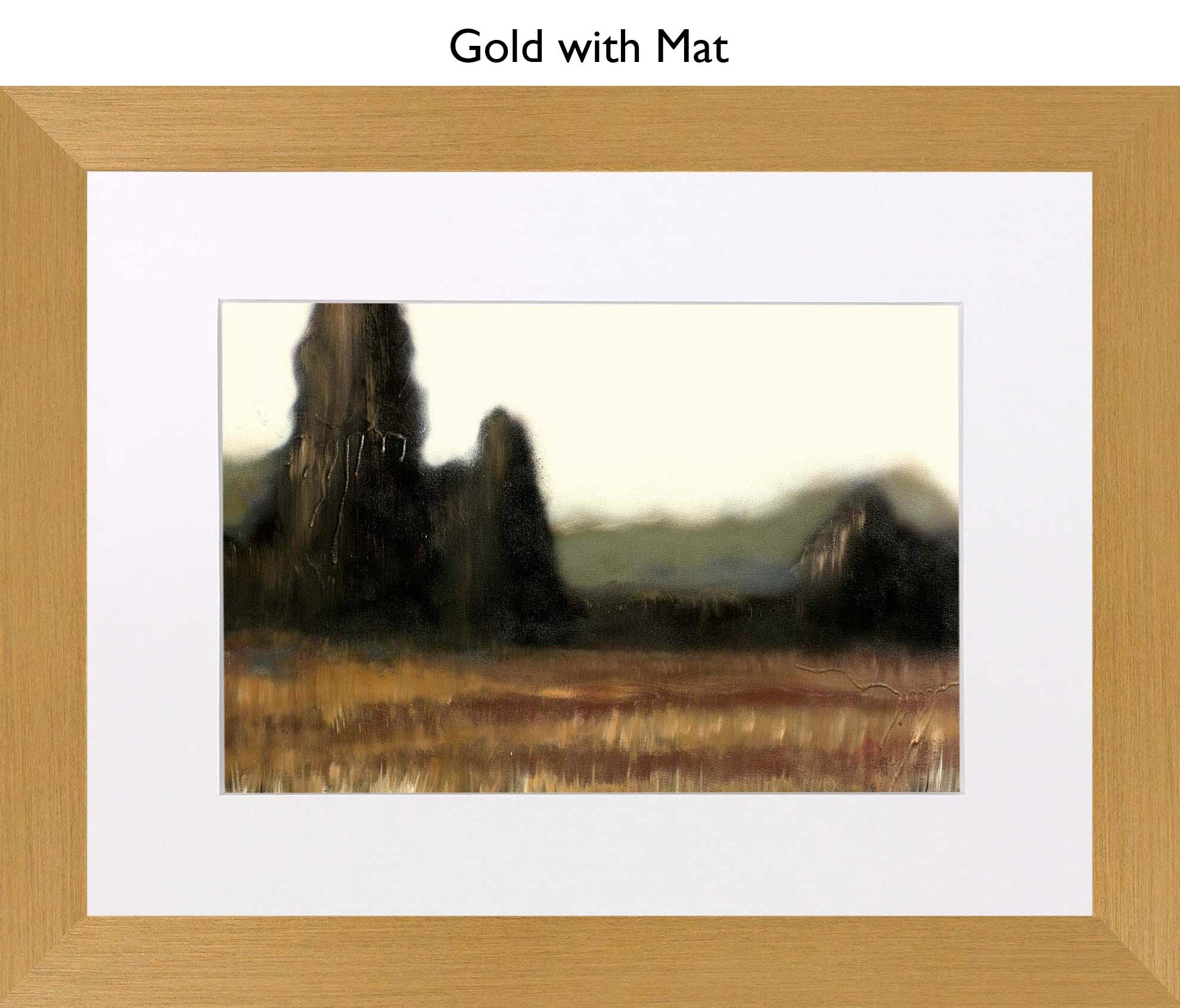 Gold With Mat