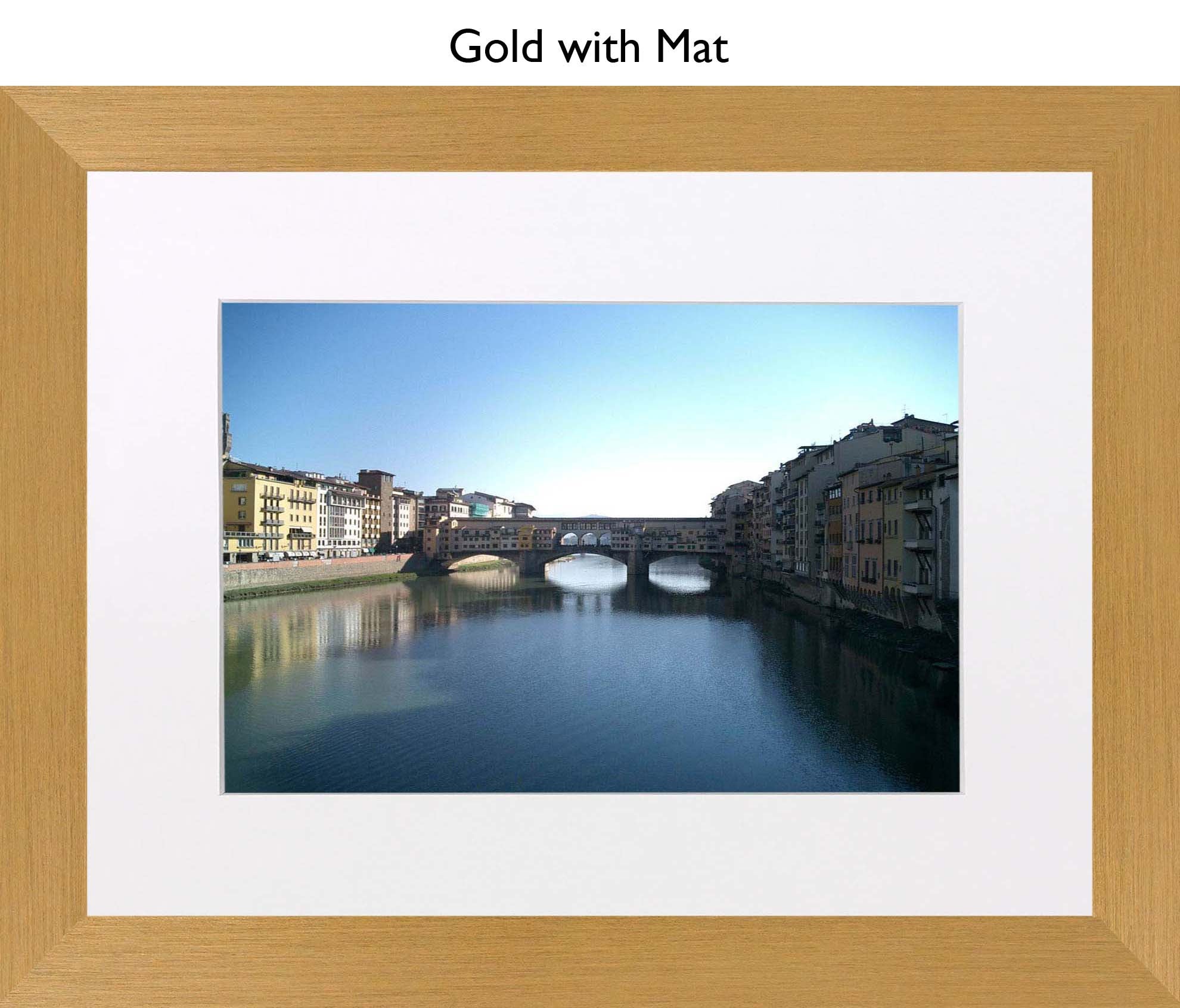 Gold With Mat