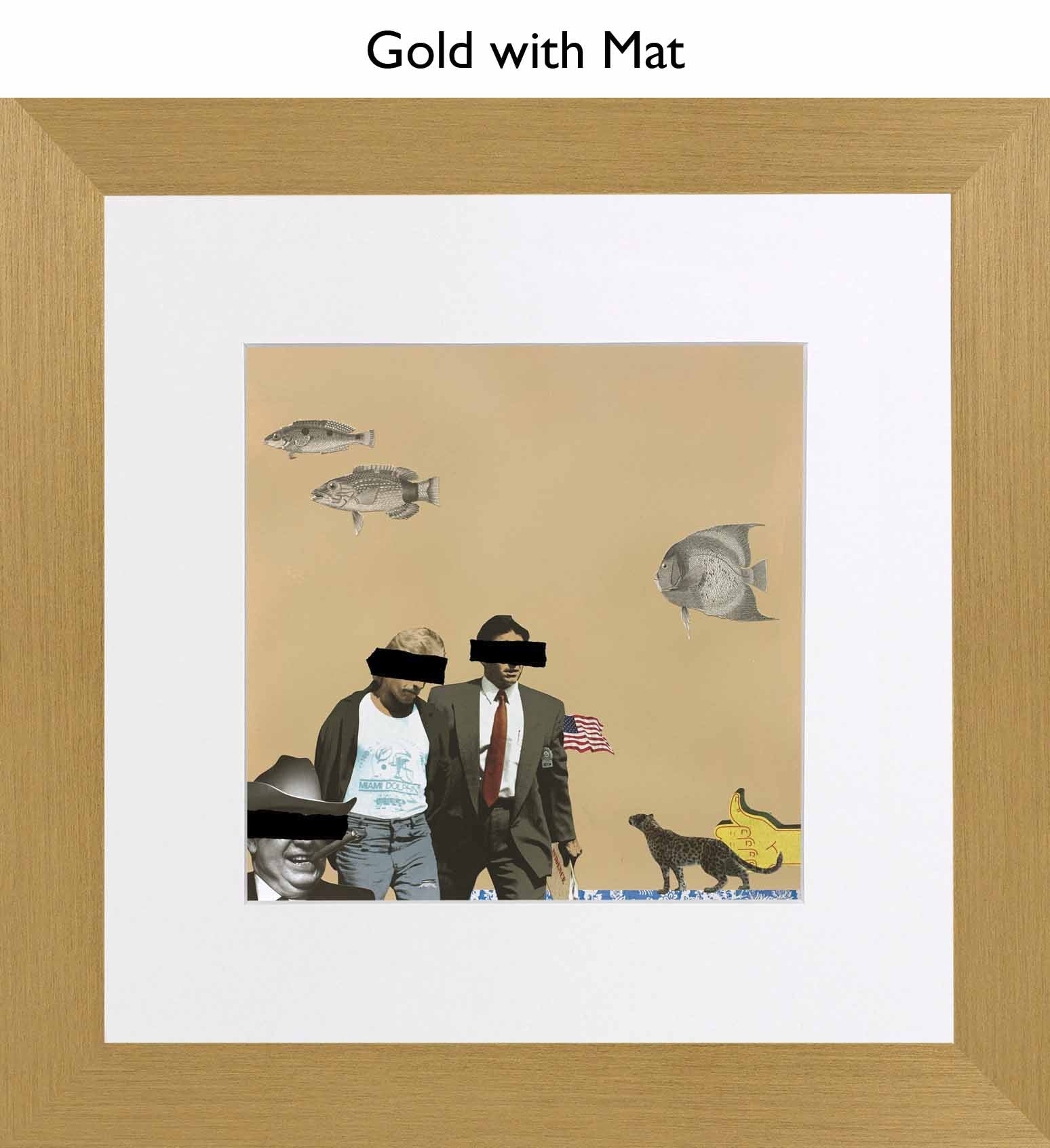 Gold With Mat