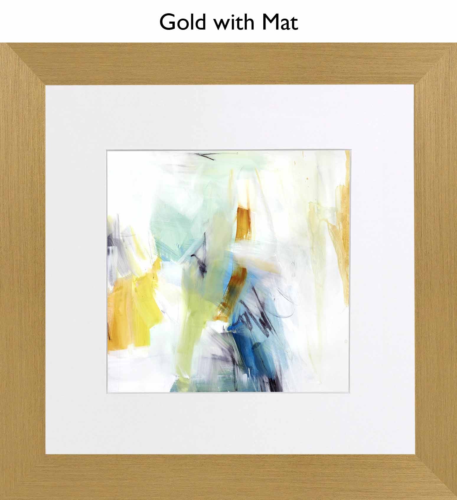 Gold With Mat