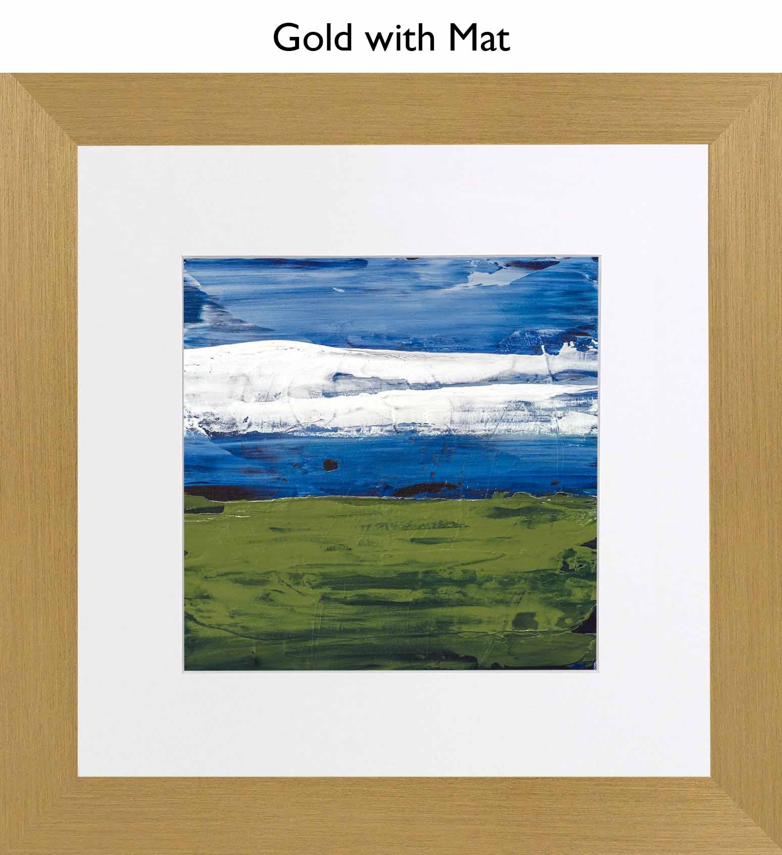 Gold With Mat
