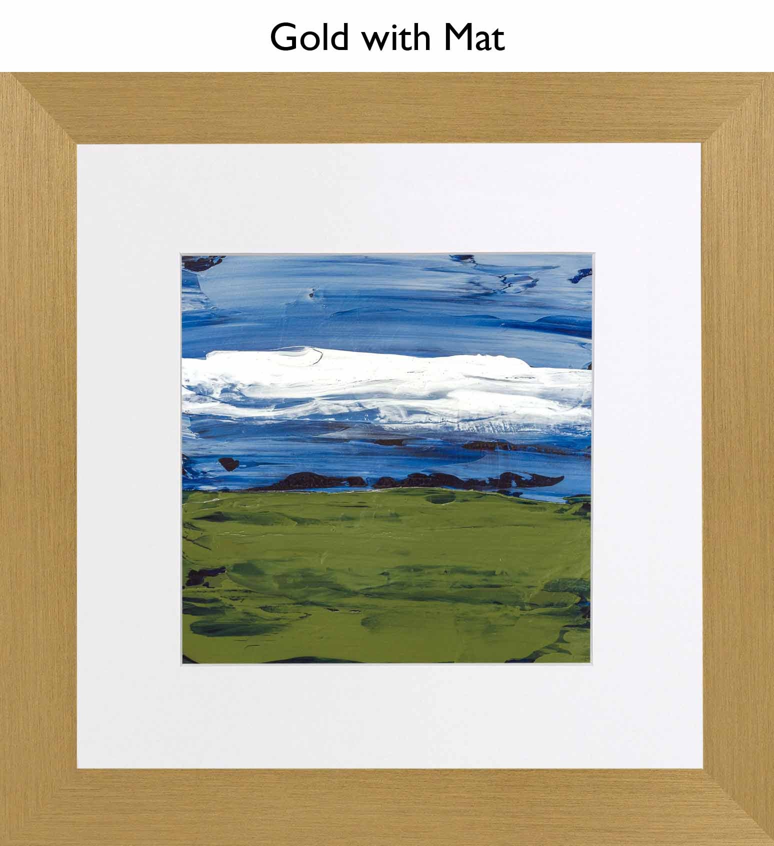 Gold With Mat
