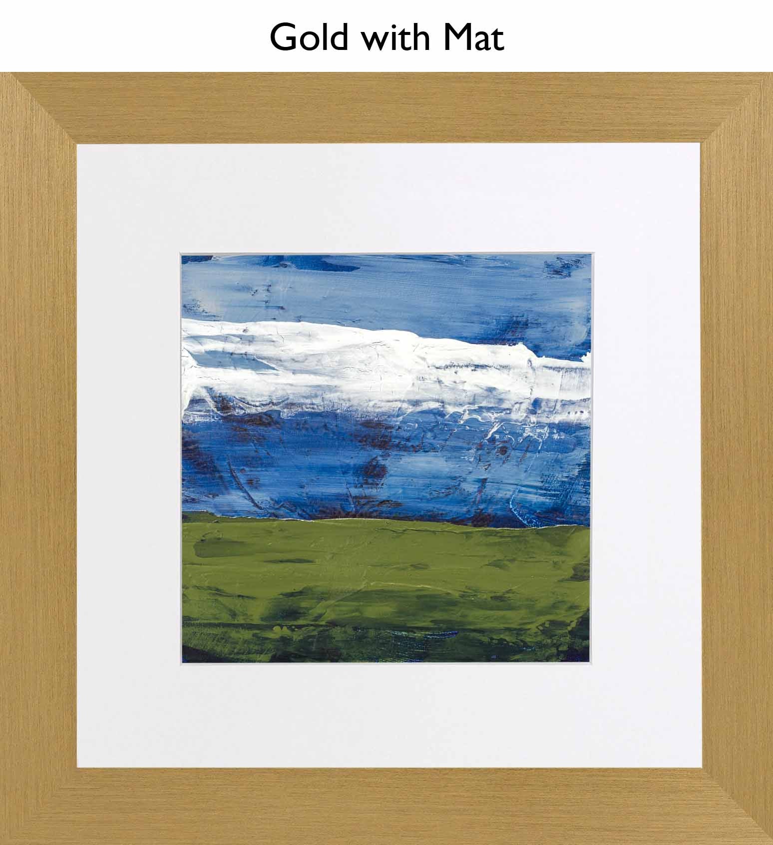 Gold With Mat