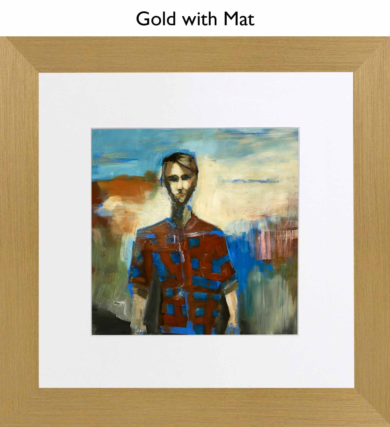 Gold With Mat