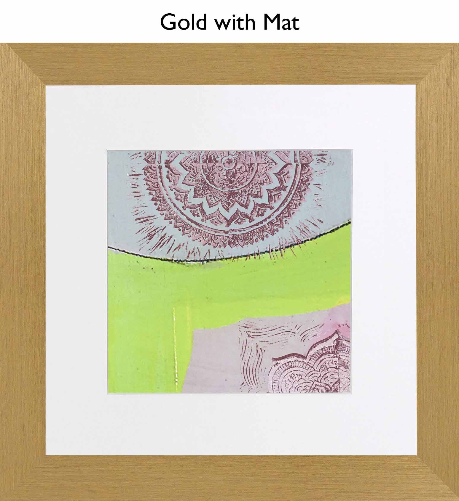 Gold With Mat