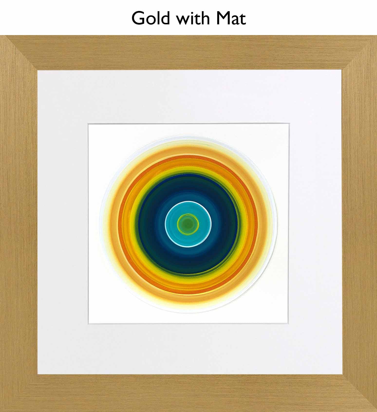 Gold With Mat