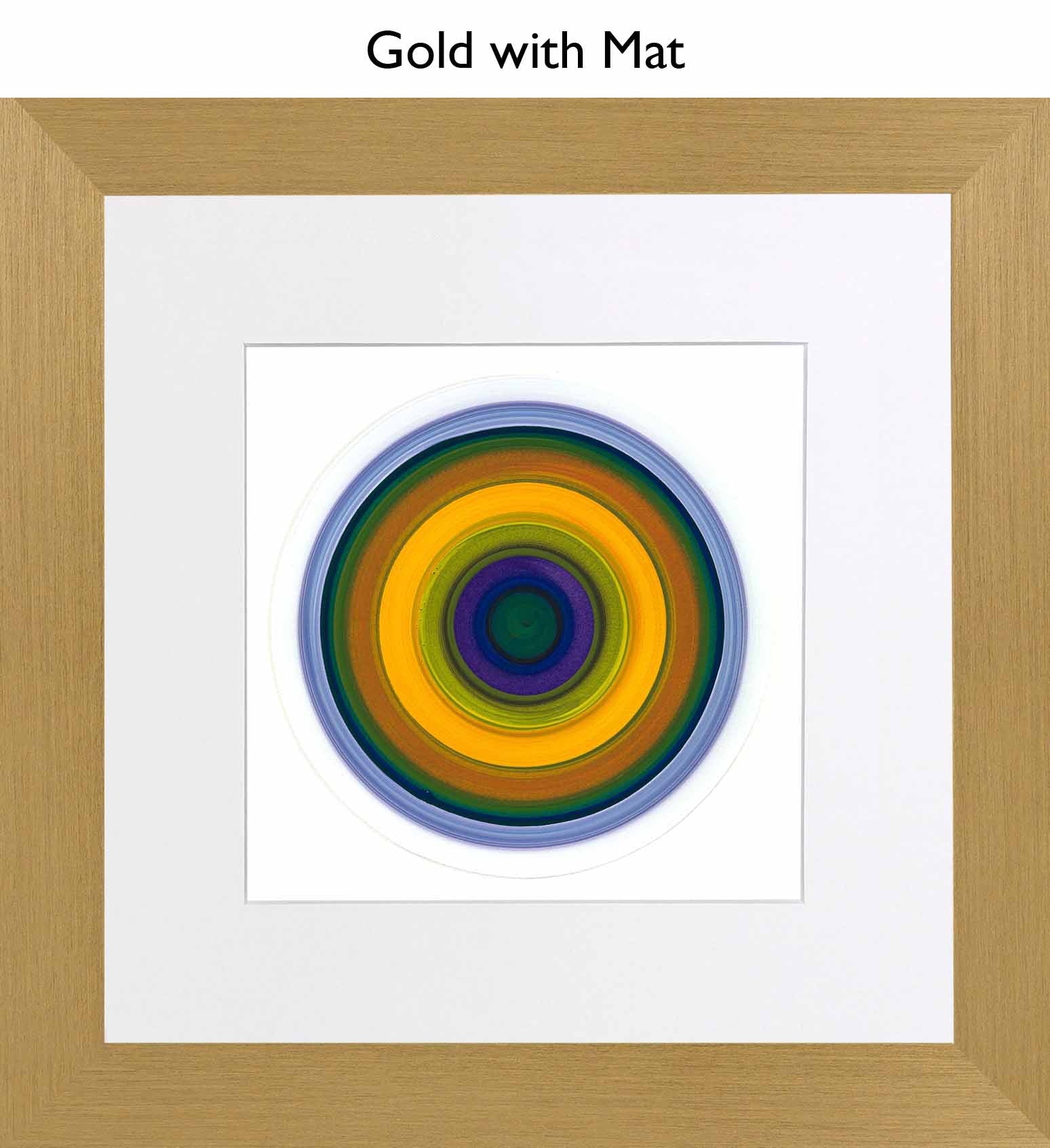 Gold With Mat