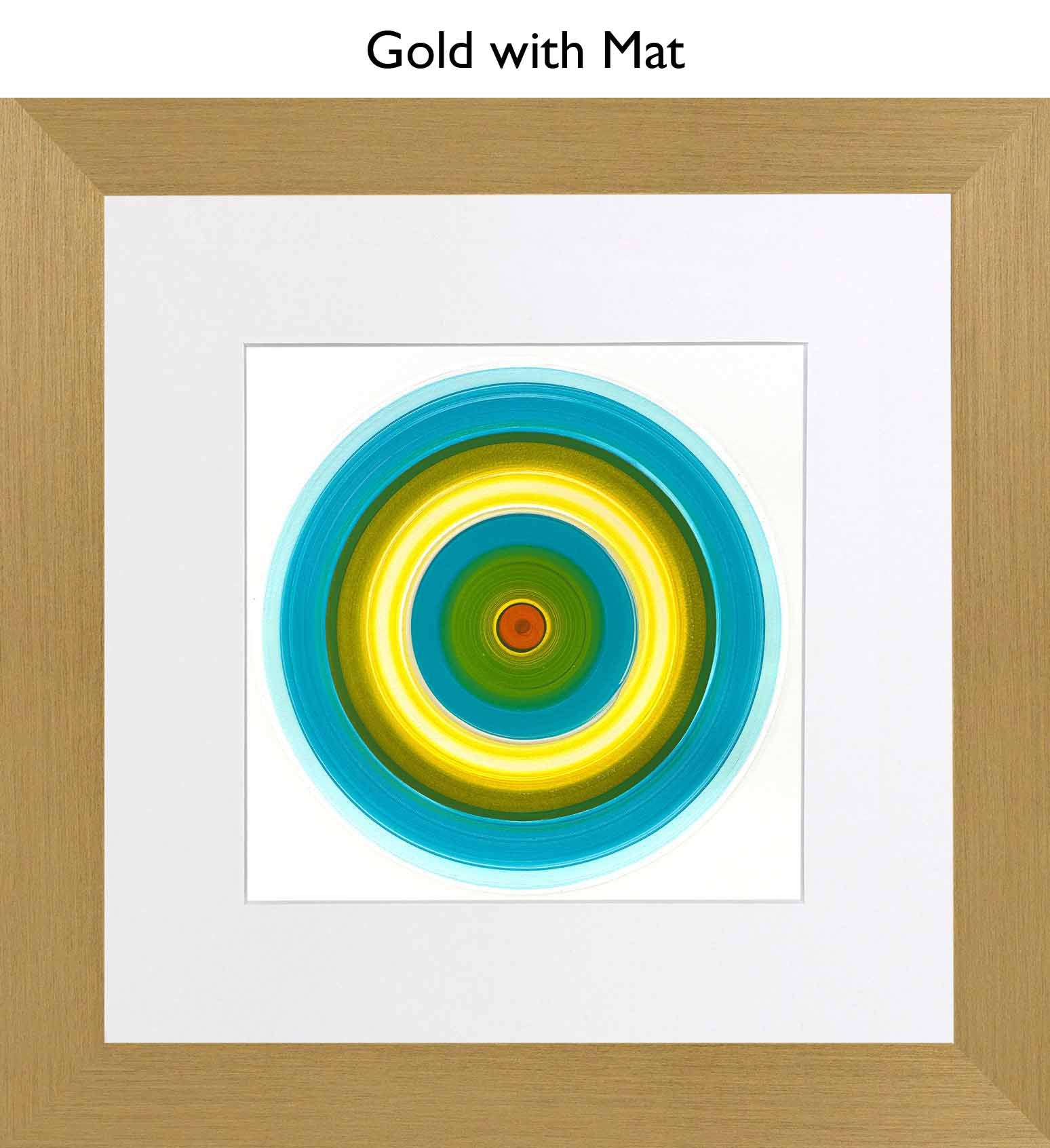 Gold With Mat