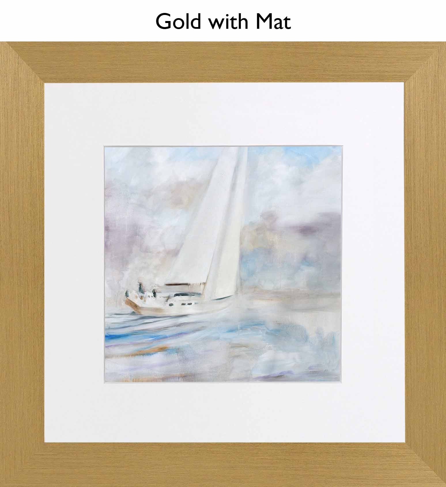 Gold With Mat