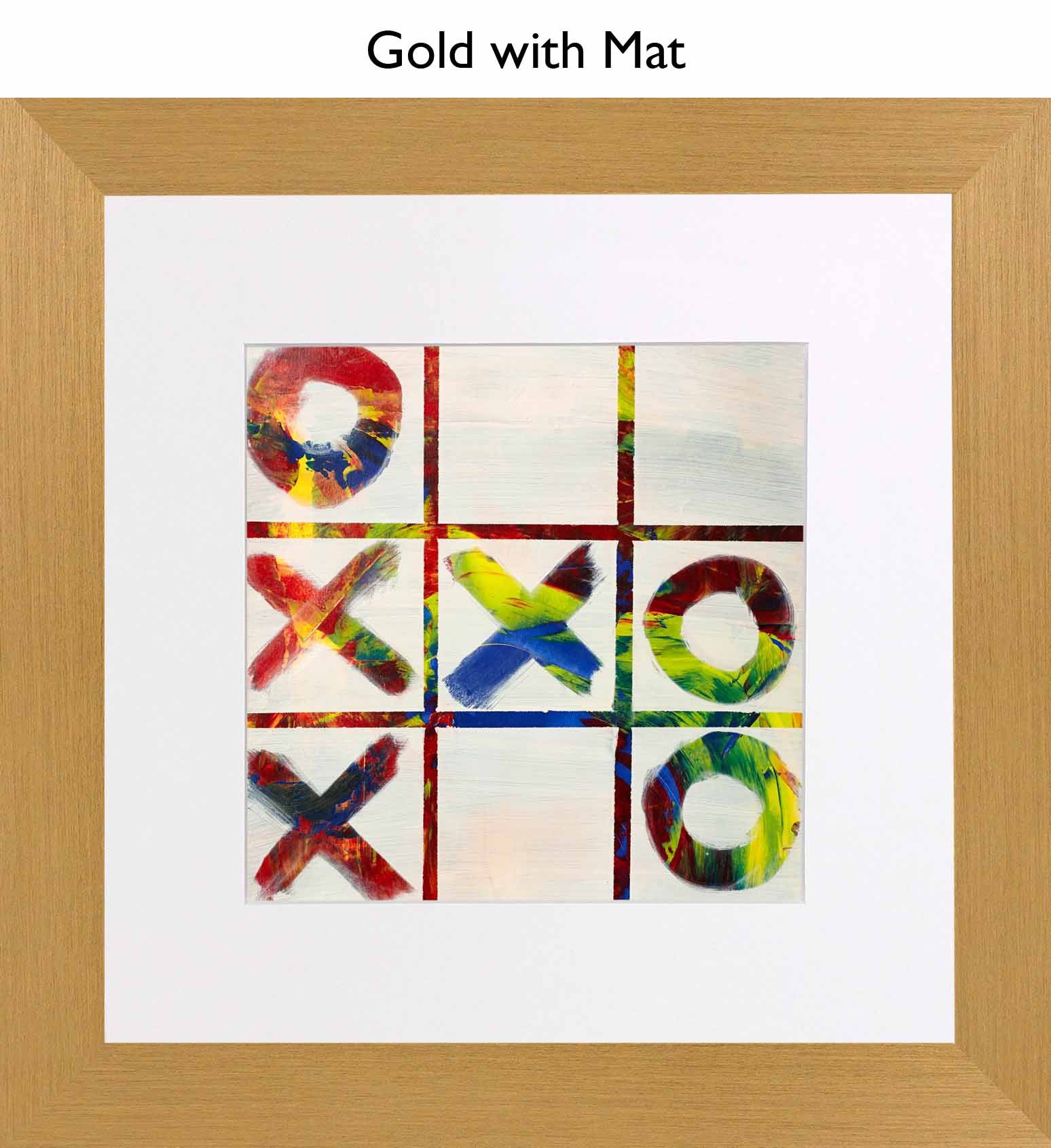 Gold With Mat