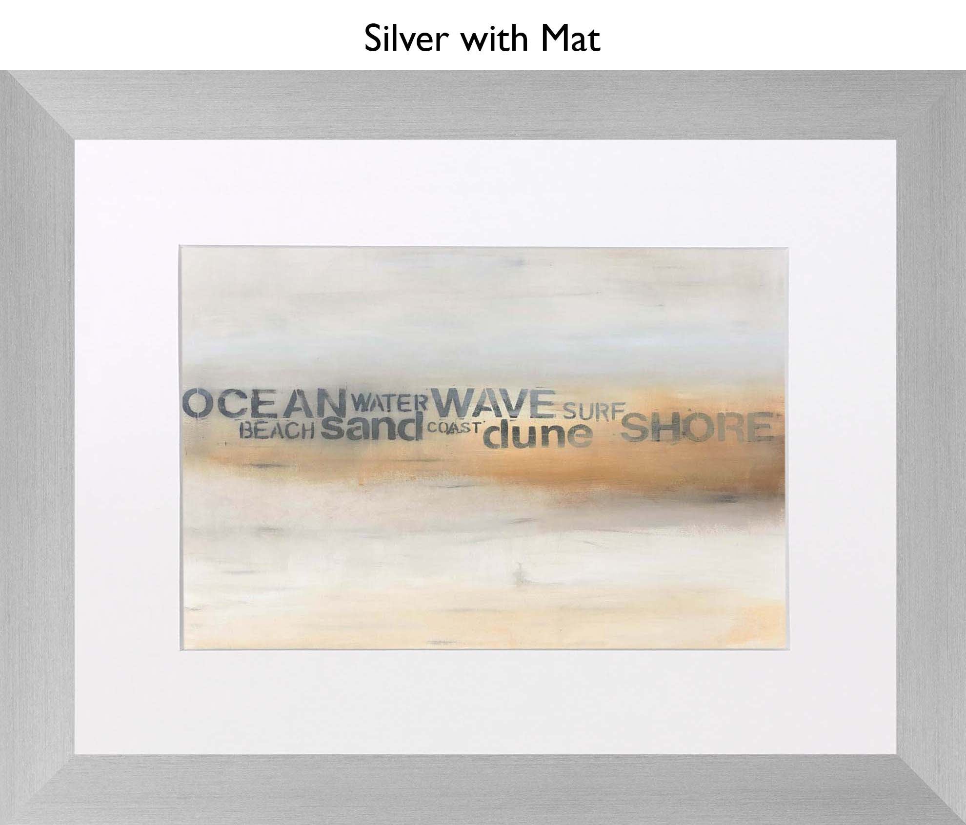 Silver With Mat