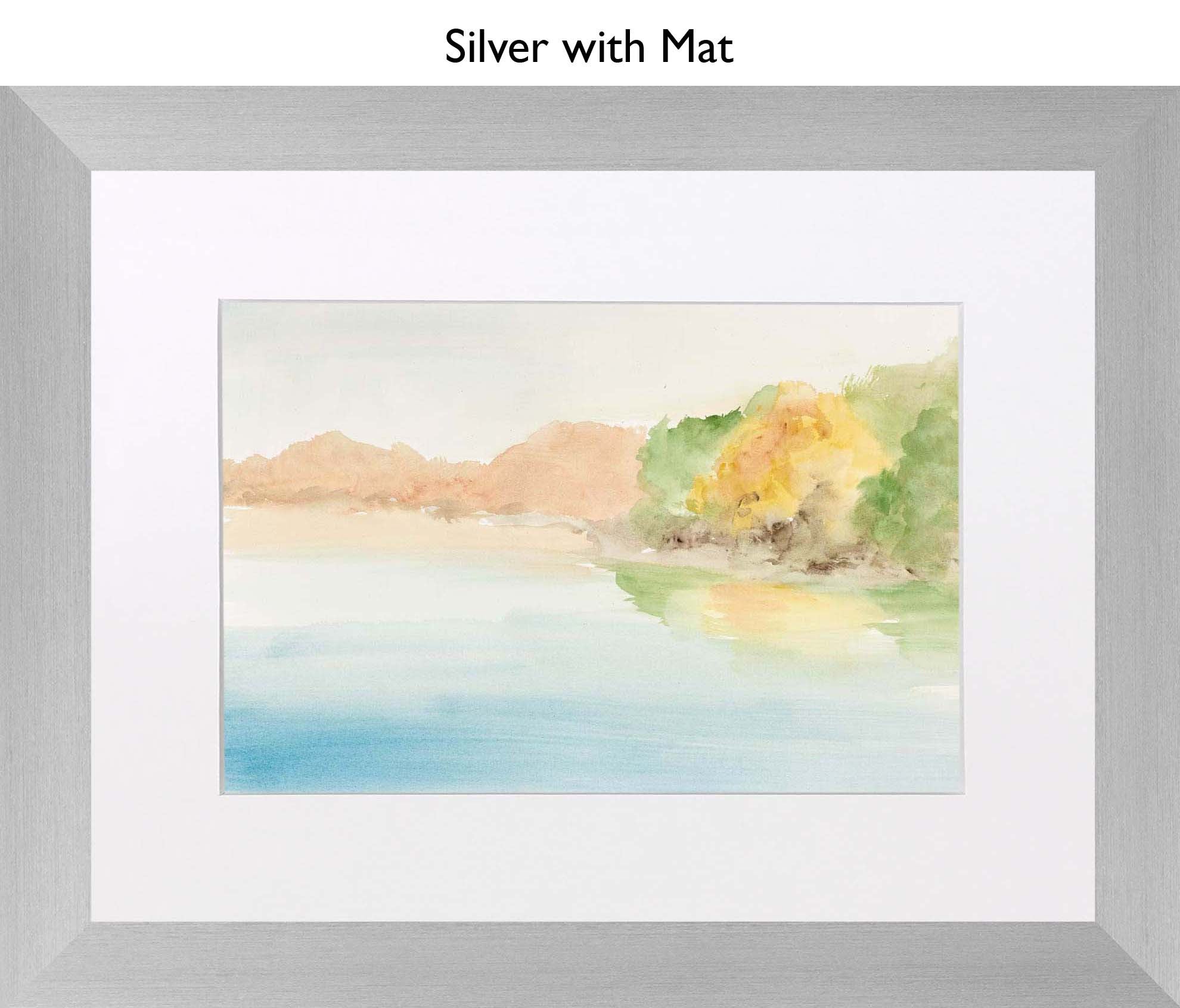 Silver With Mat