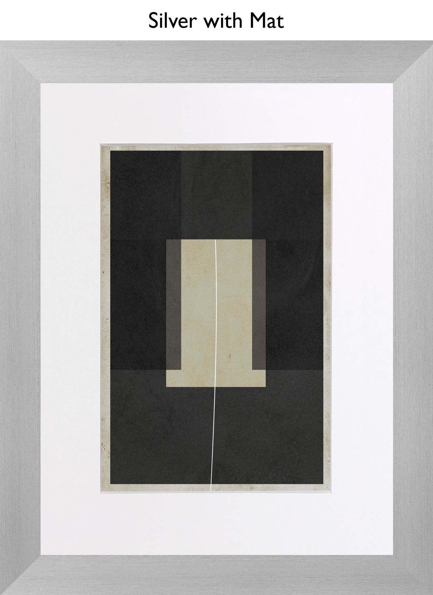 Silver With Mat