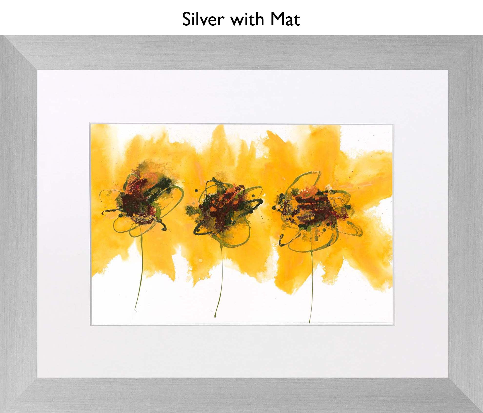 Silver With Mat