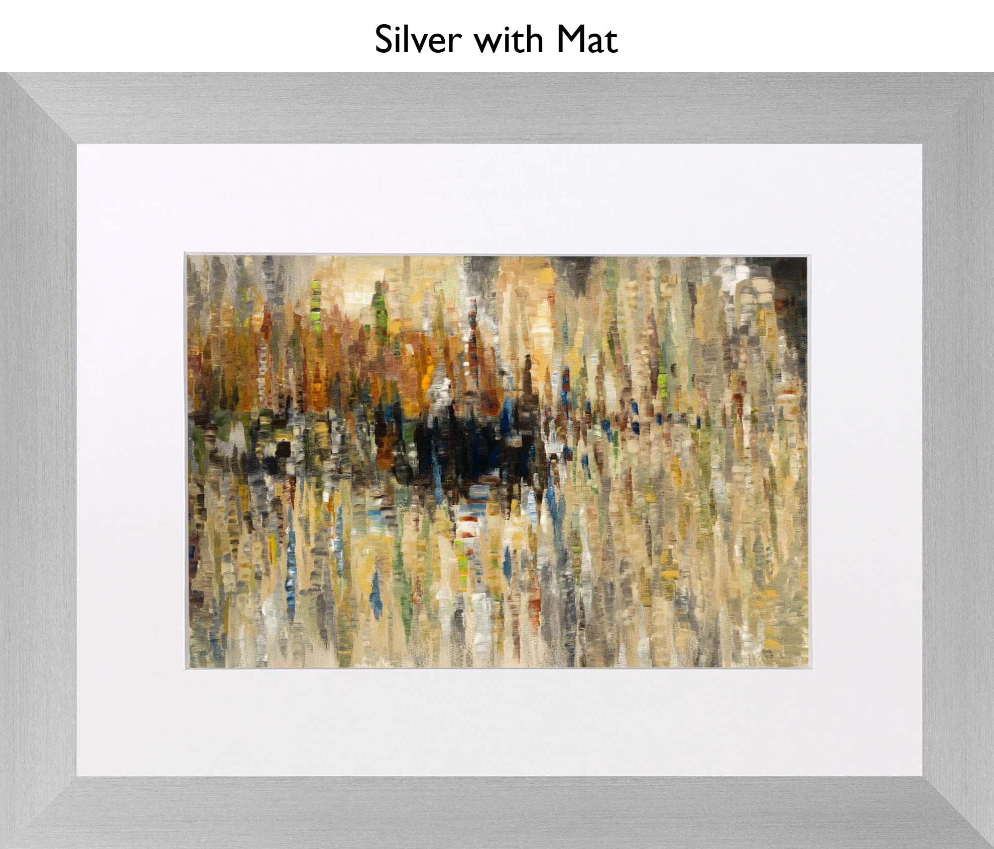 Silver With Mat
