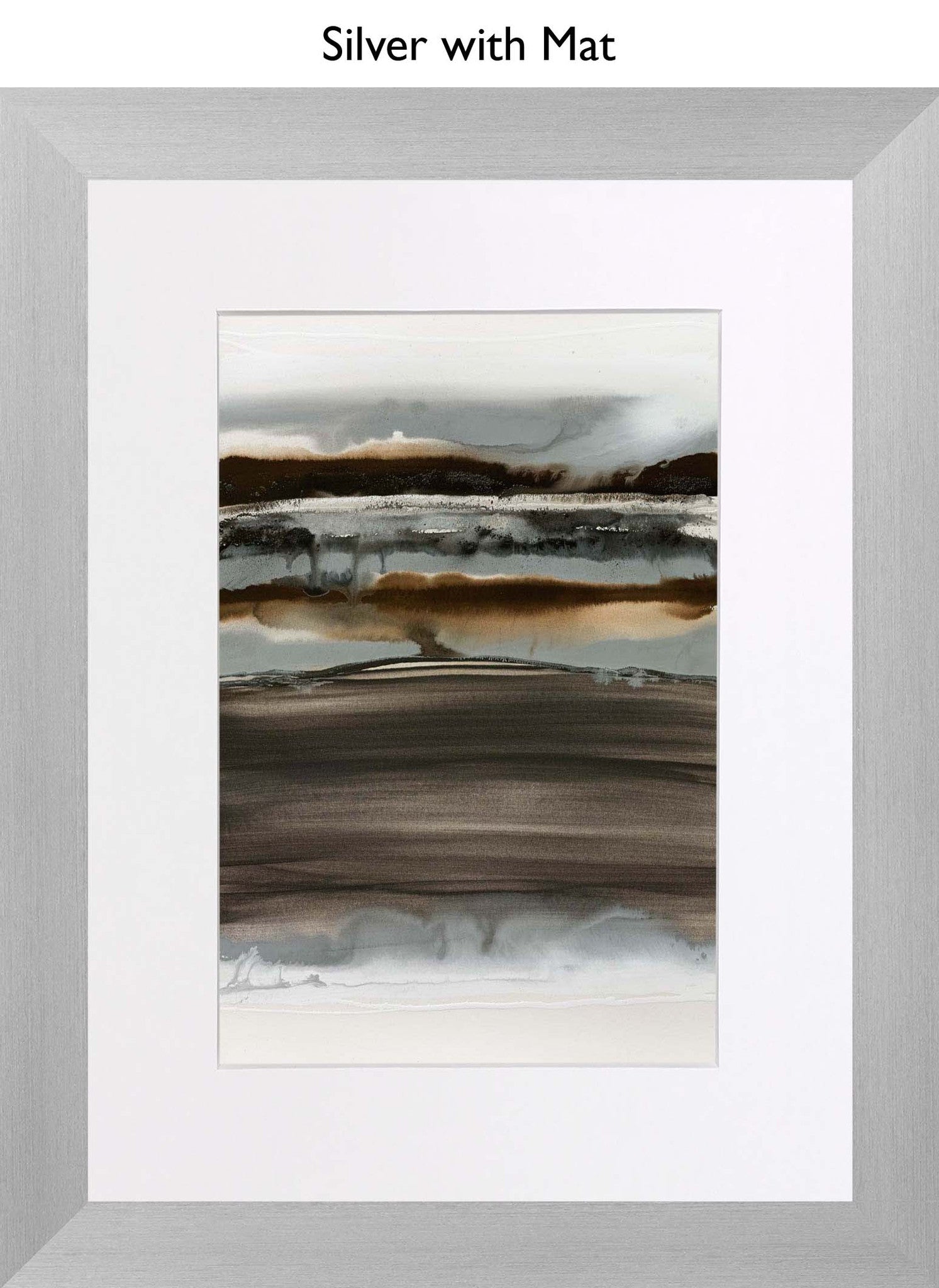 Silver With Mat