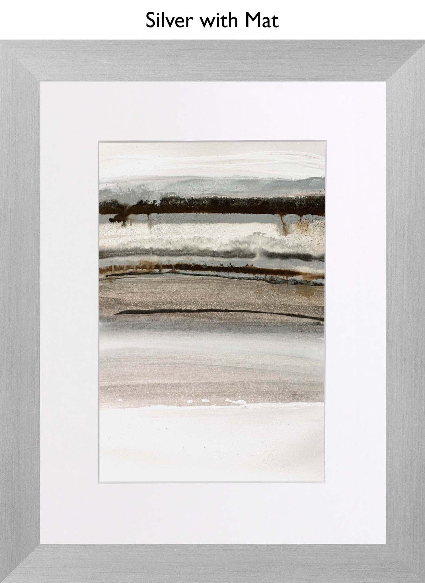 Silver With Mat