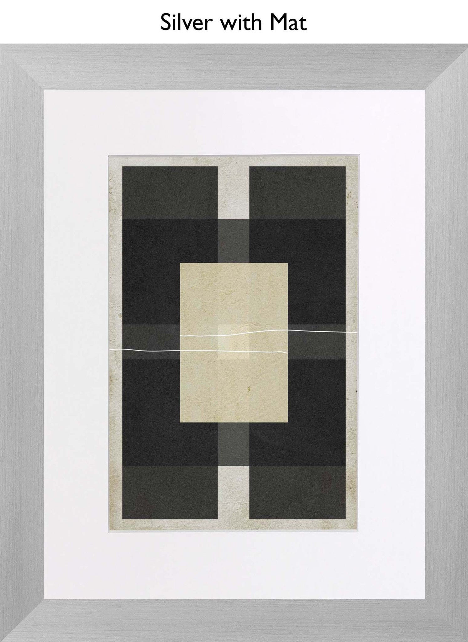 Silver With Mat