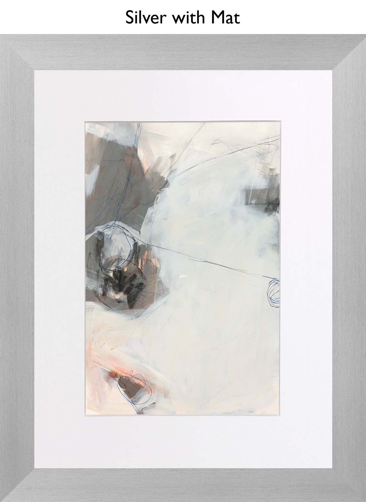 Silver With Mat