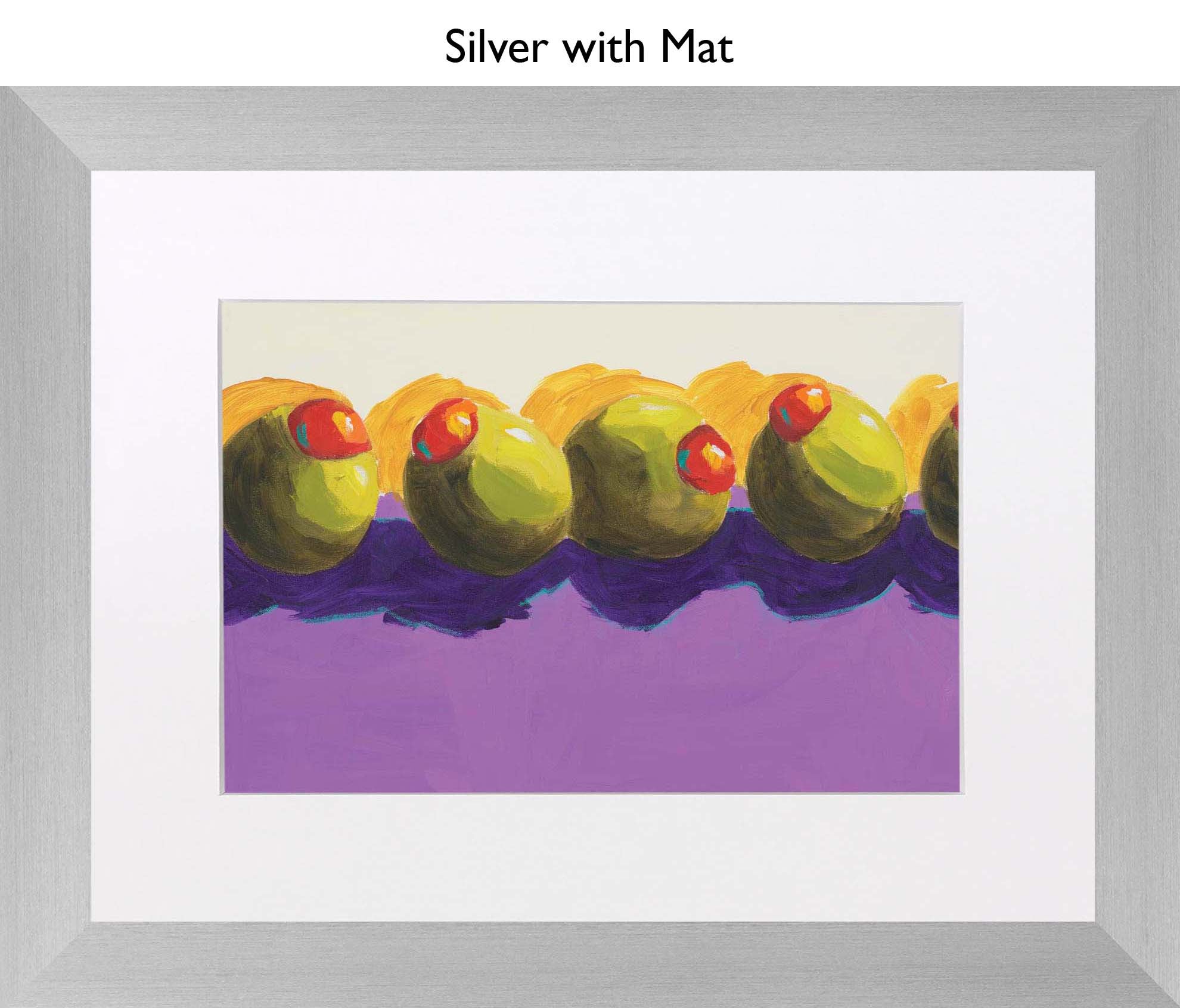 Silver With Mat