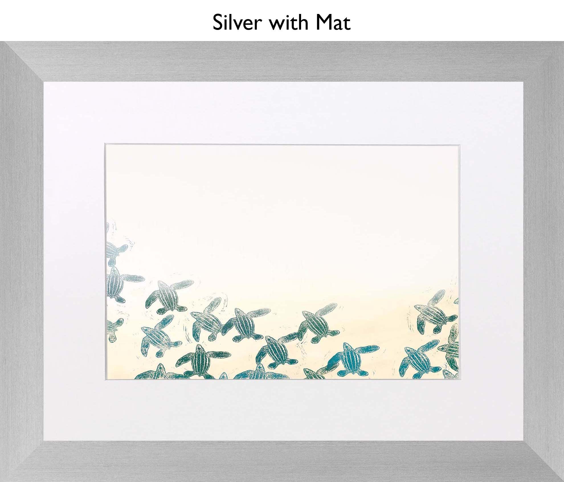 Silver With Mat