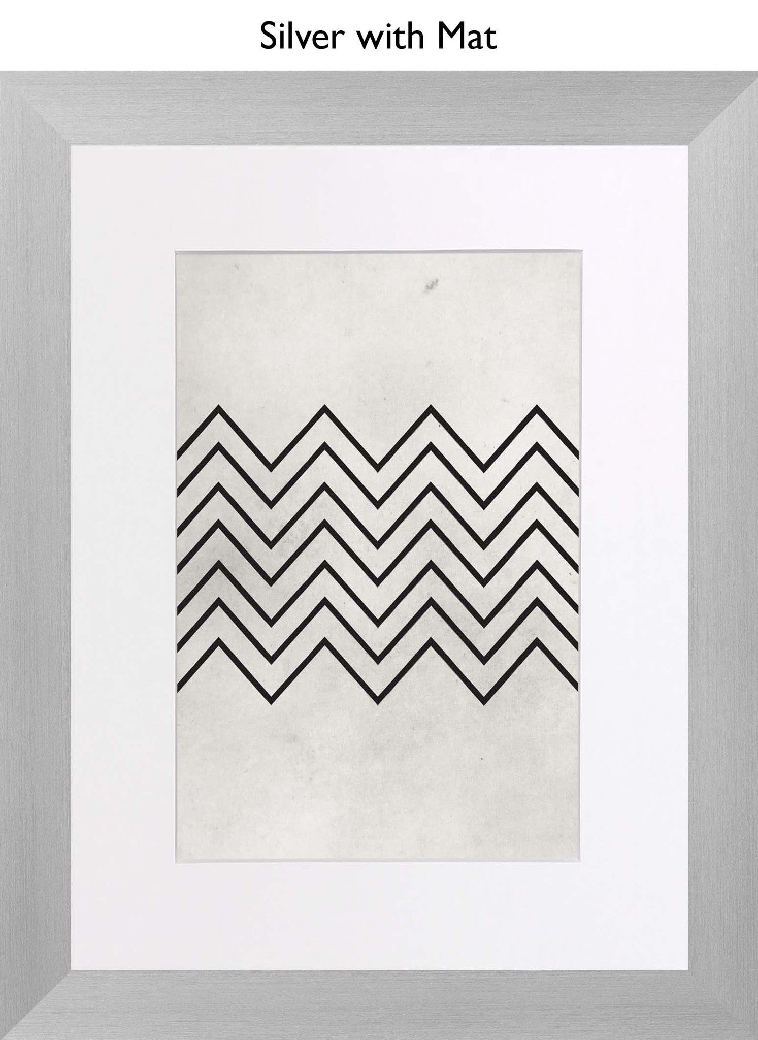 Silver With Mat