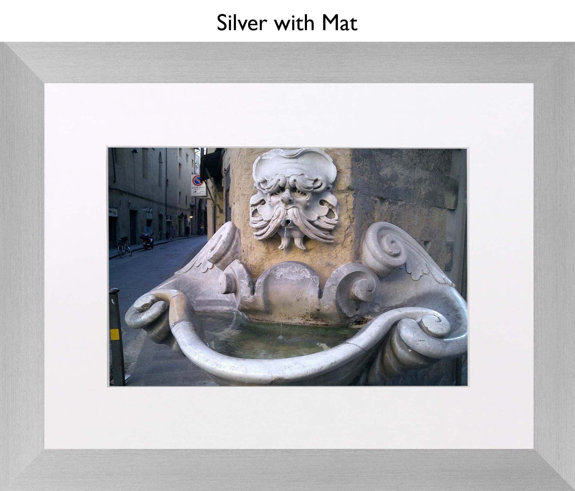 Silver With Mat