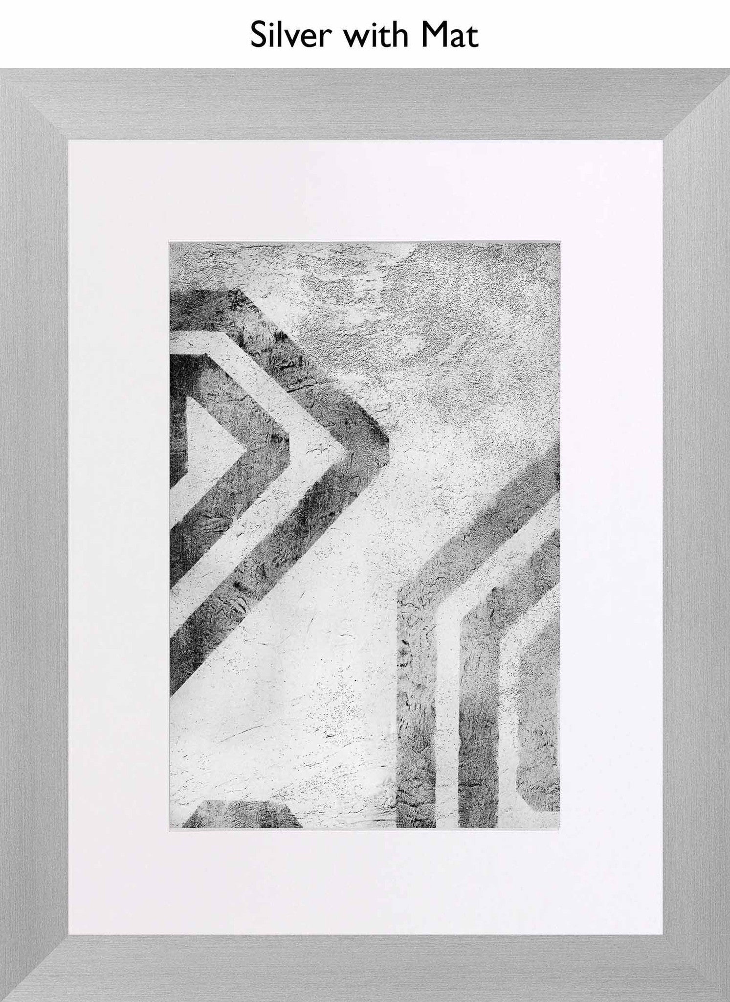 Silver With Mat