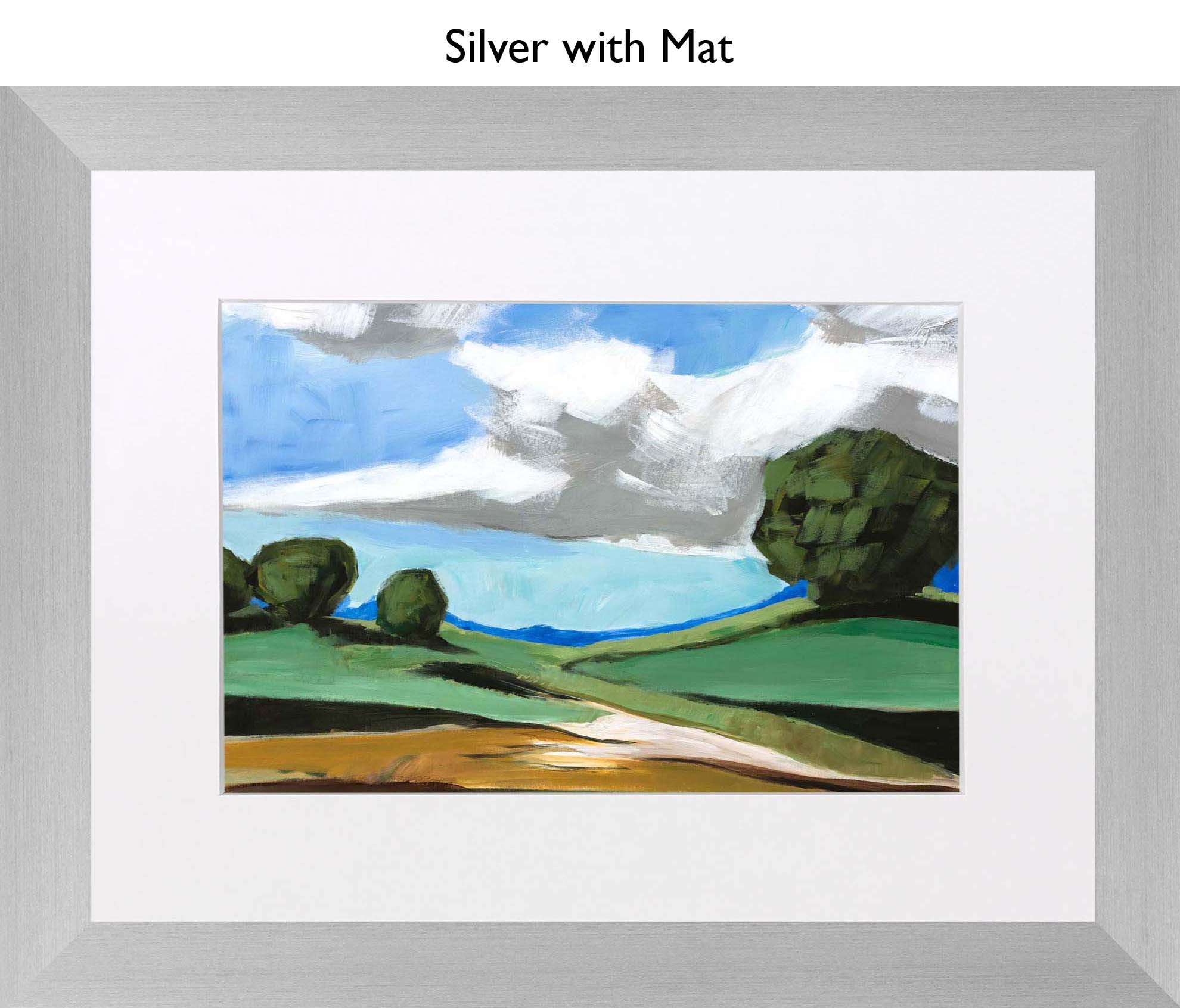 Silver With Mat