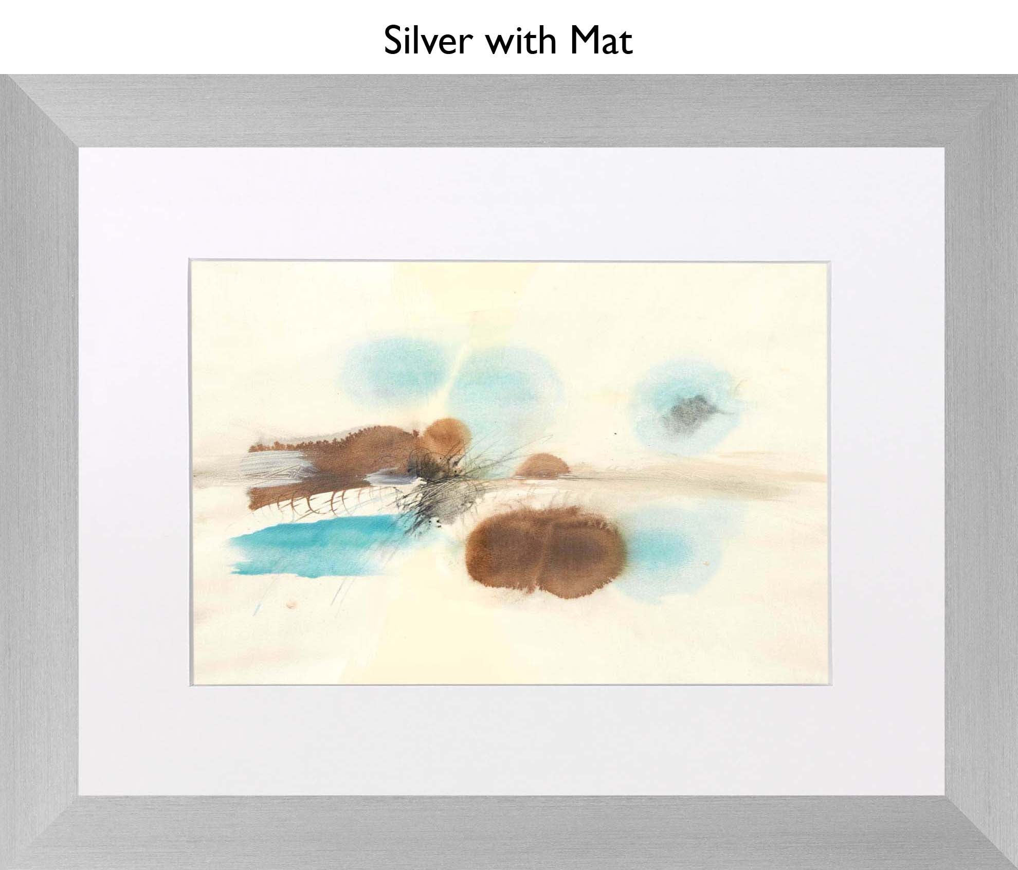 Silver With Mat