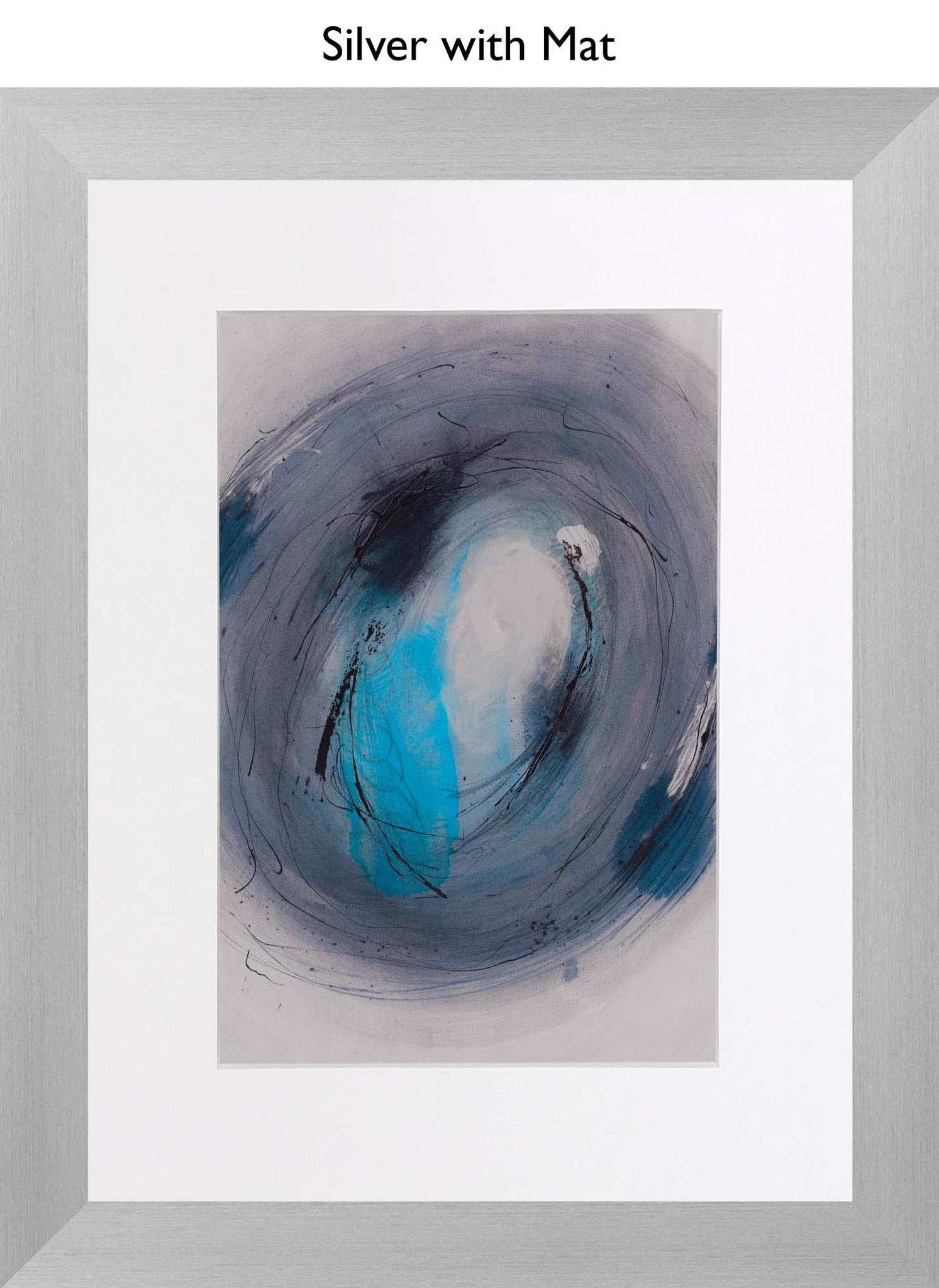 Silver With Mat