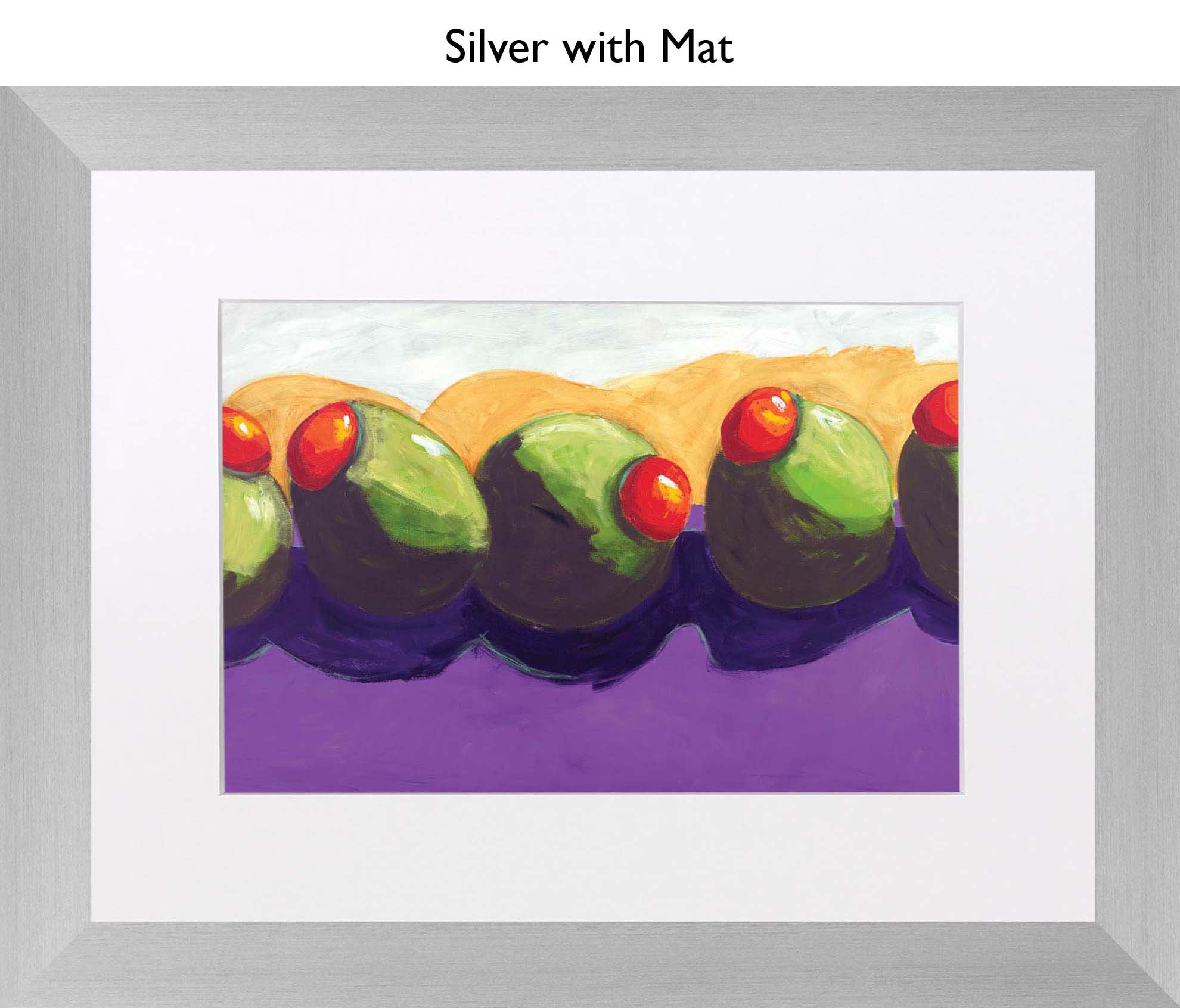 Silver With Mat